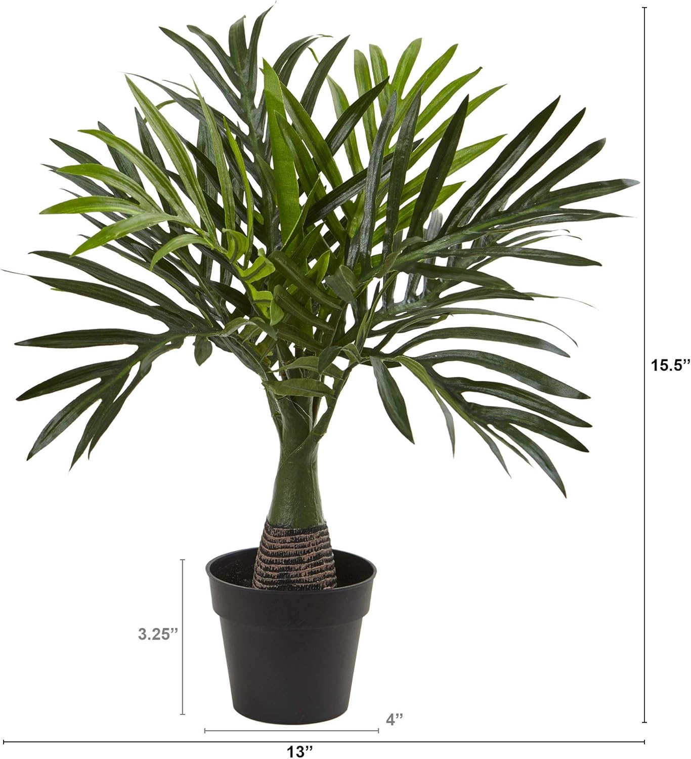 15.5in. Mini Areca Palm Artificial Plant