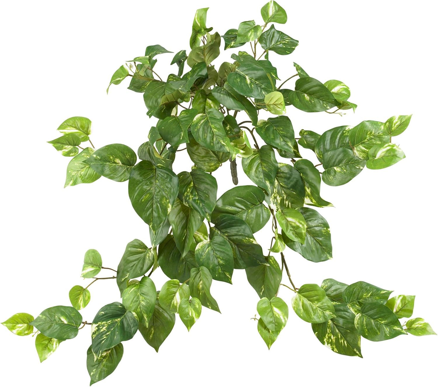 Nearly Natural 30IN Pothos Hanging Plants, Set of Three (3) Fake Bushes for Indoor Home Décor, Faux Vines for Wall or Hanging No50
