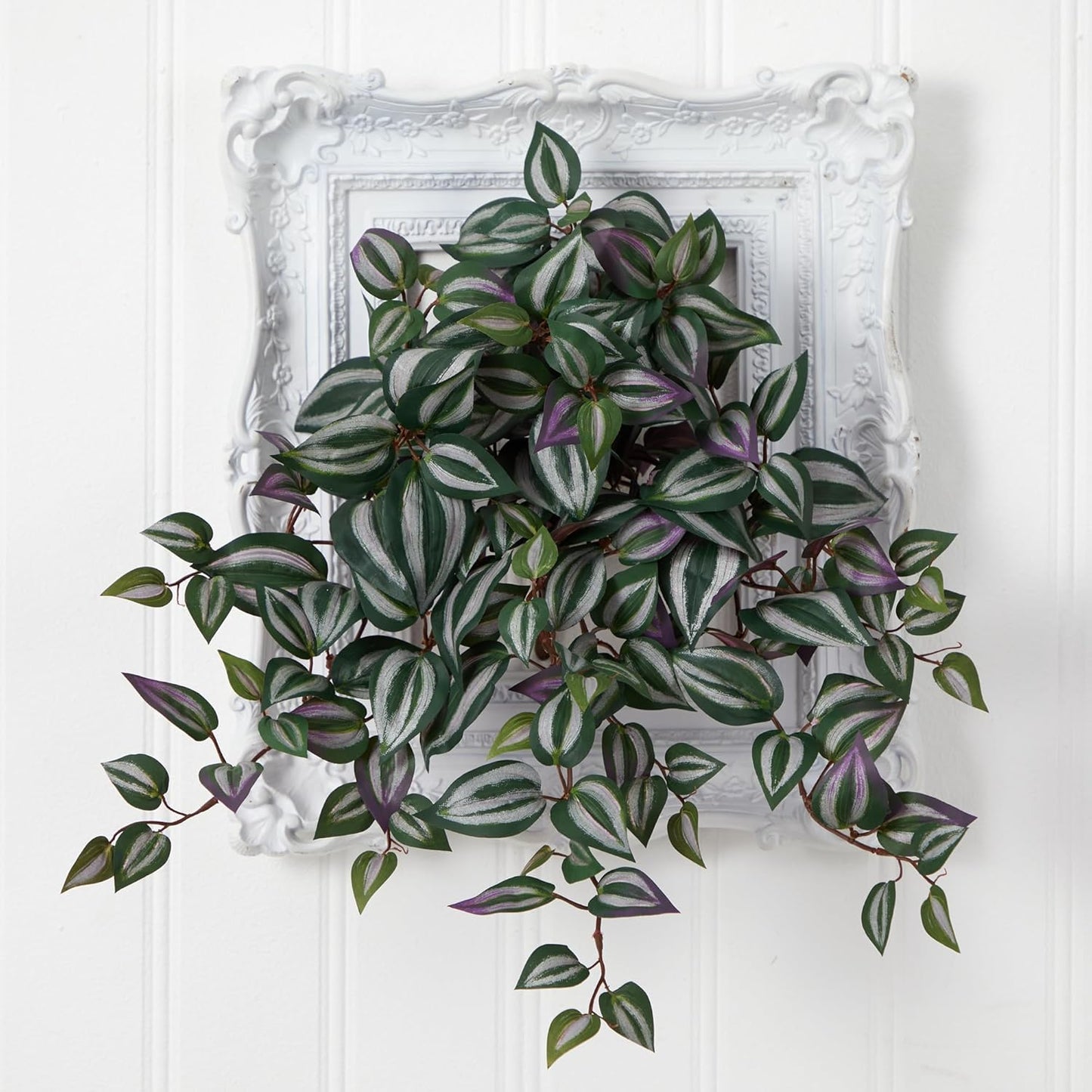 23in. Wandering Jew Hanging Artificial Plant (Set of 4)
