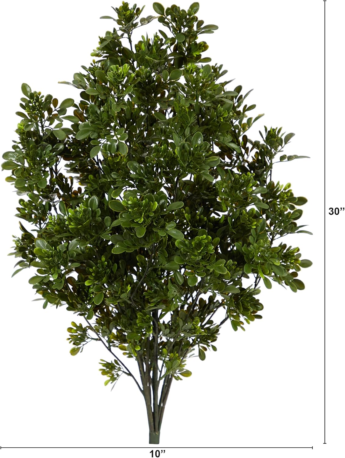 2.5ft. Tea Leaf Artificial Plant UV Resistant (Indoor/Outdoor)