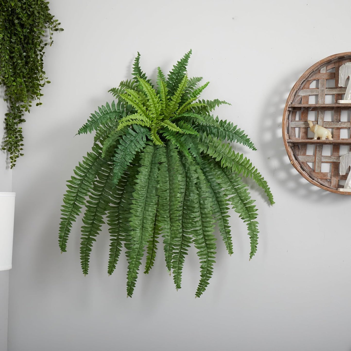 35” Boston Fern Artificial (Set of 2) Silk Plants Green No50