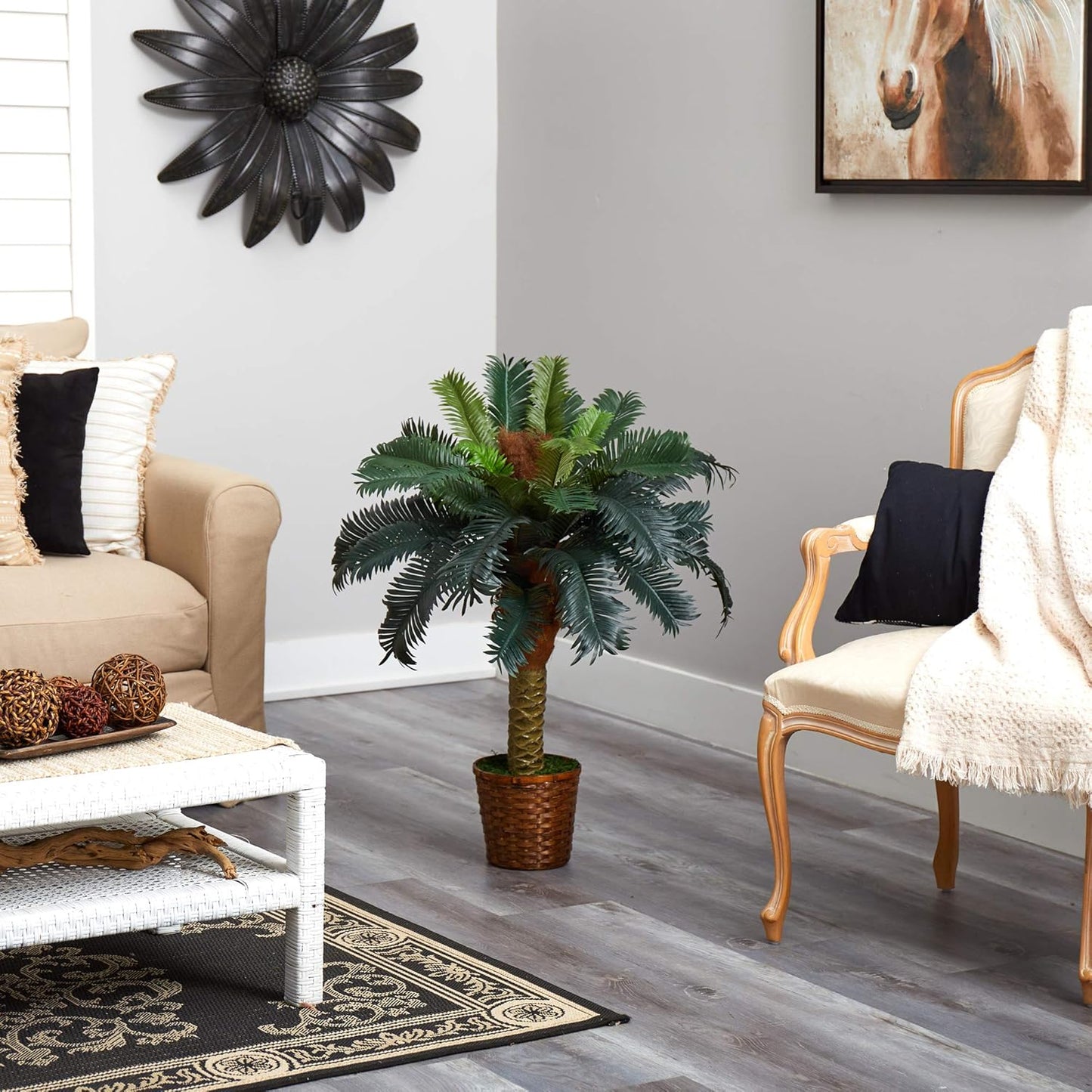 3ft. Sago Palm Artificial Tree