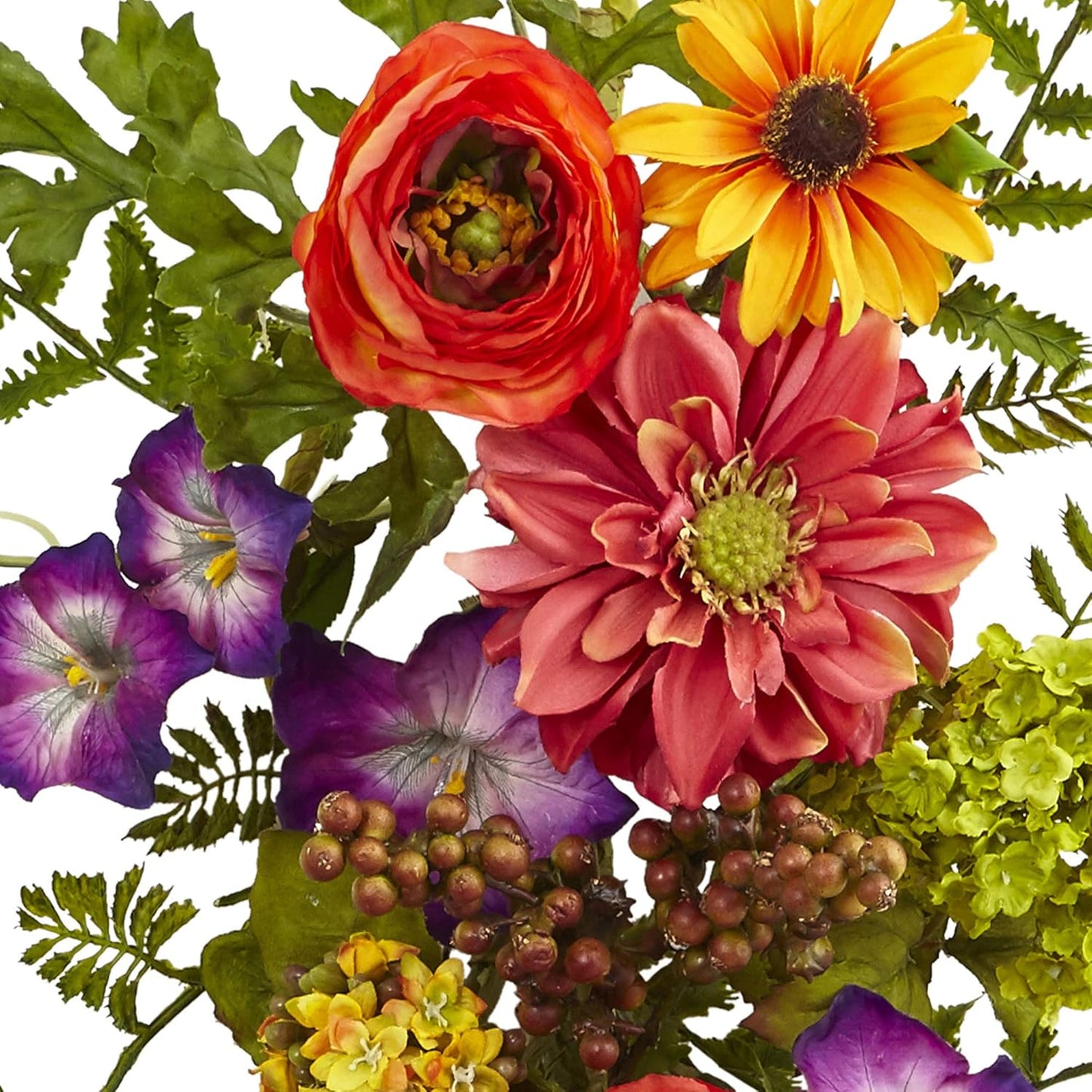 4578 Garden Flower Teardrop,24"