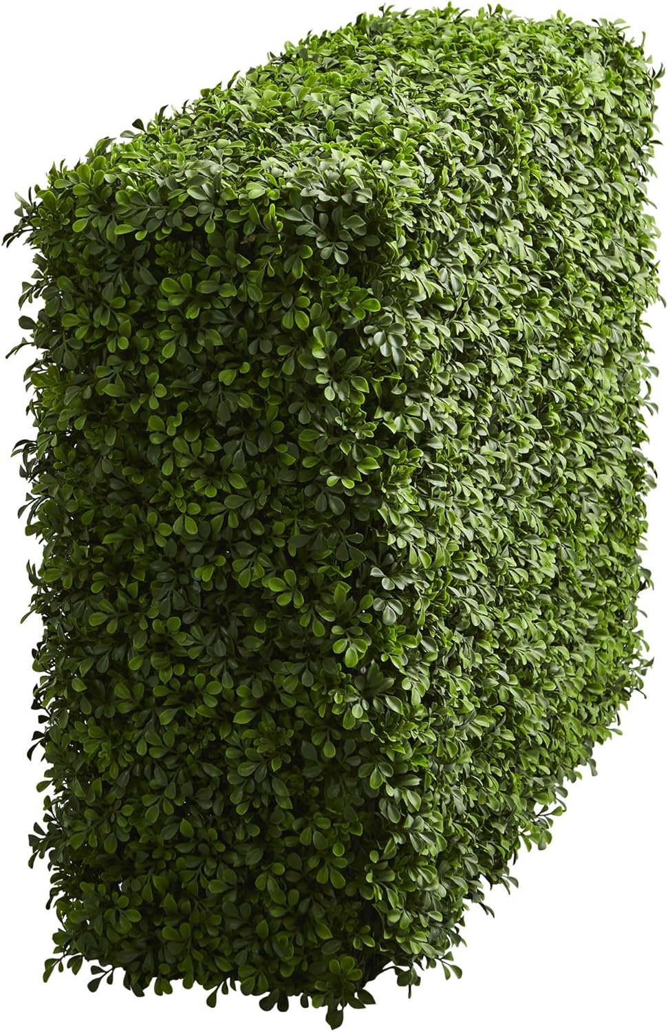 39” Boxwood Artificial Hedge (Indoor/Outdoor) Silk Plants Green