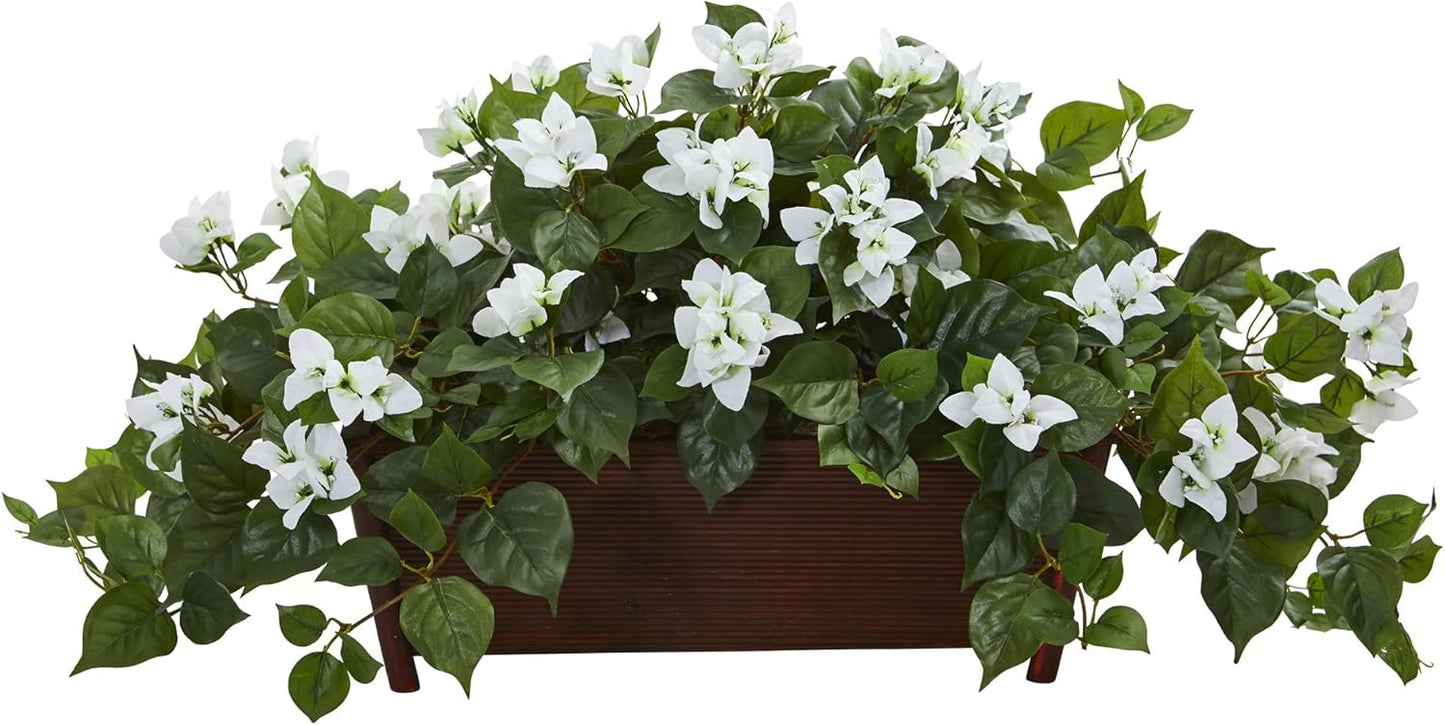 Bougainvillea Artificial Decorative Planter Silk Plants, Pink No50