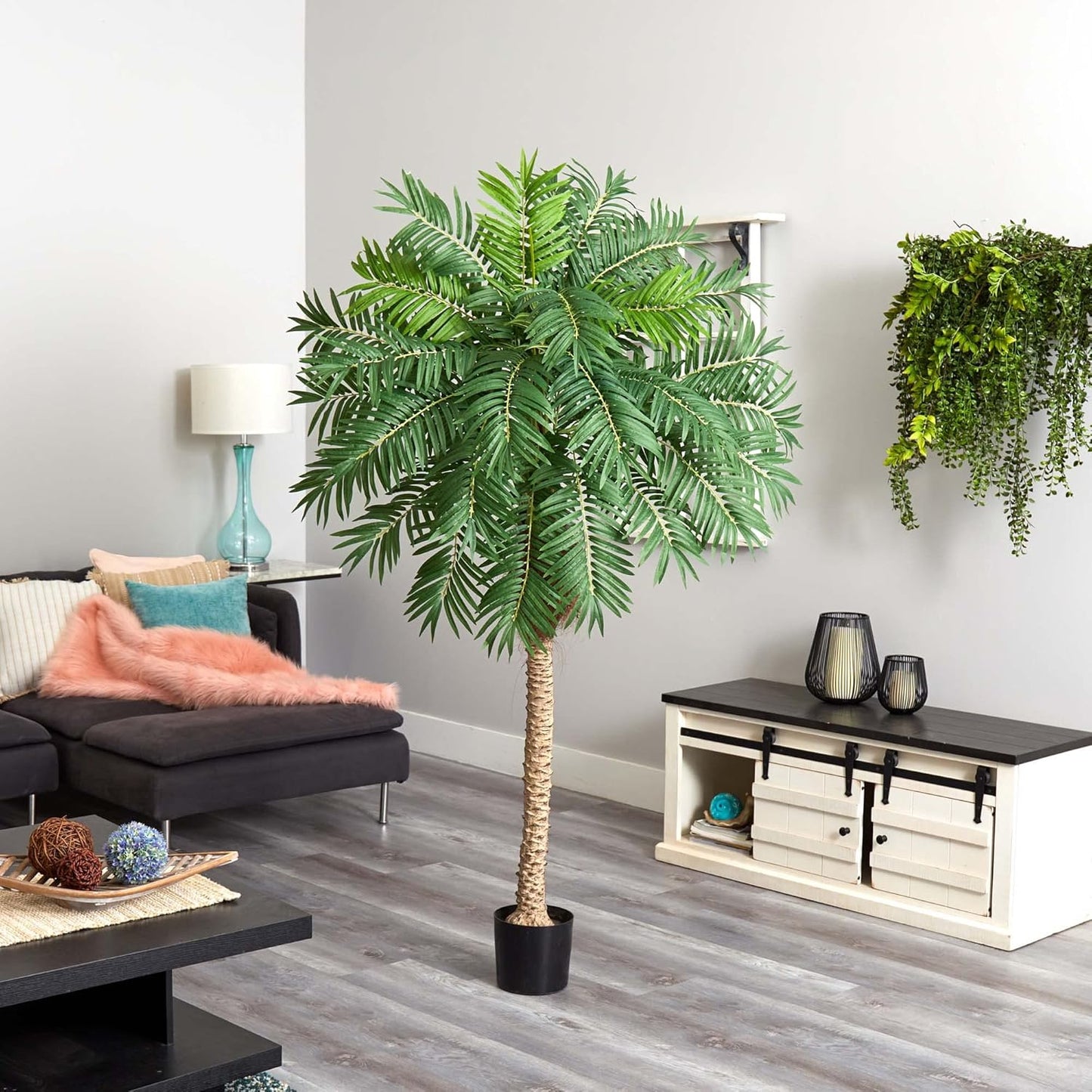 80in. Robellini Palm Artificial Tree
