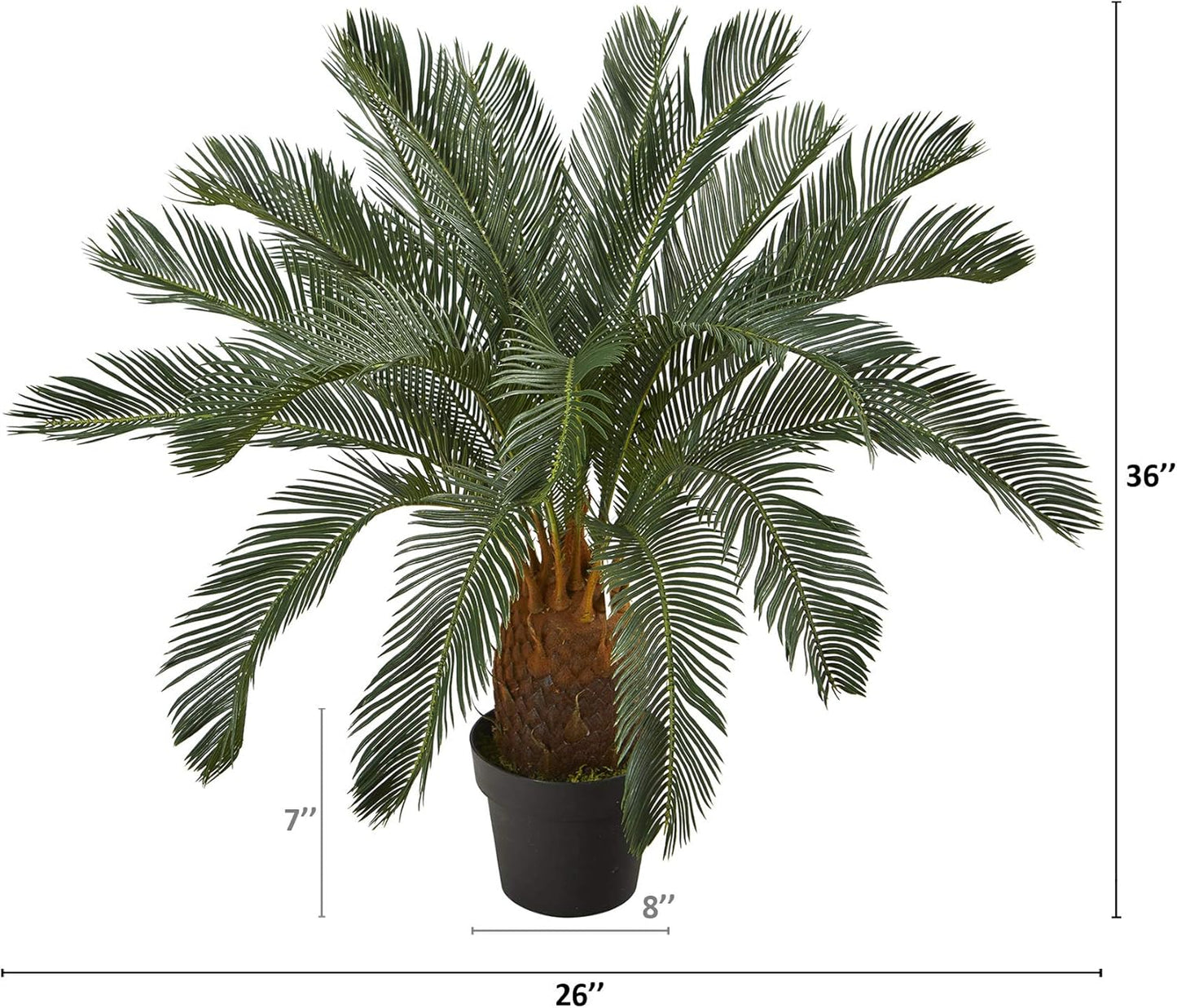 3ft. Cycas Artificial Tree