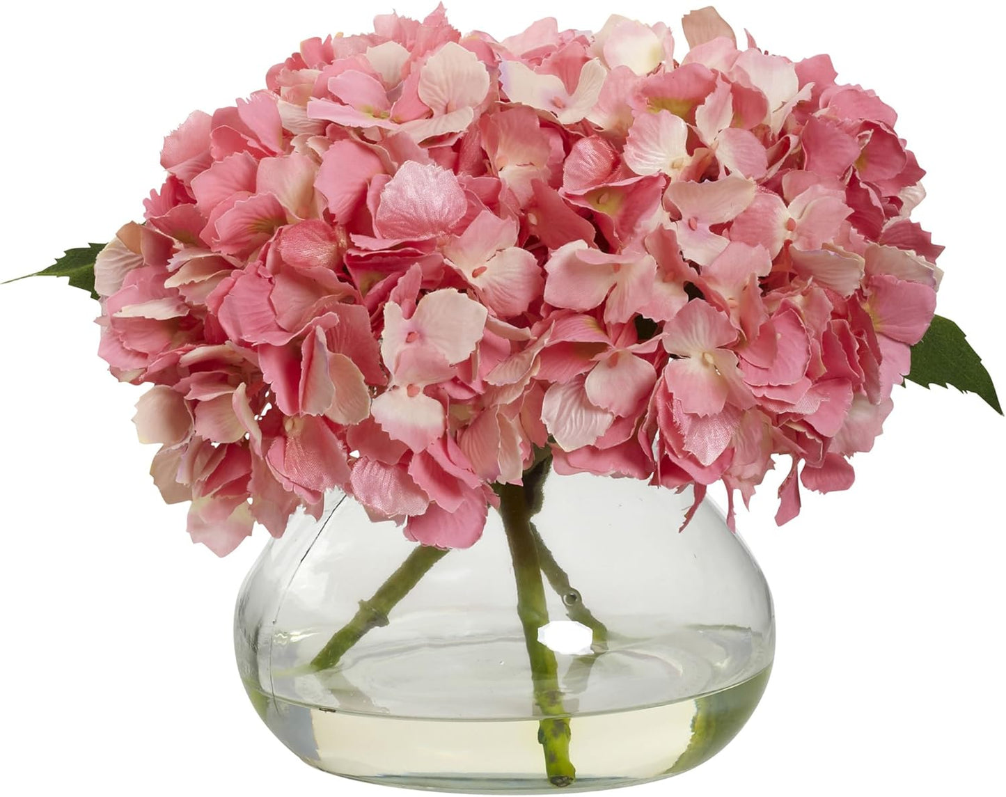Blooming Hydrangea with Vase No50