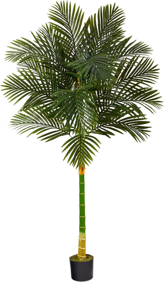 Nearly Natural 6ft. Golden Cane Artificial Palm Tree