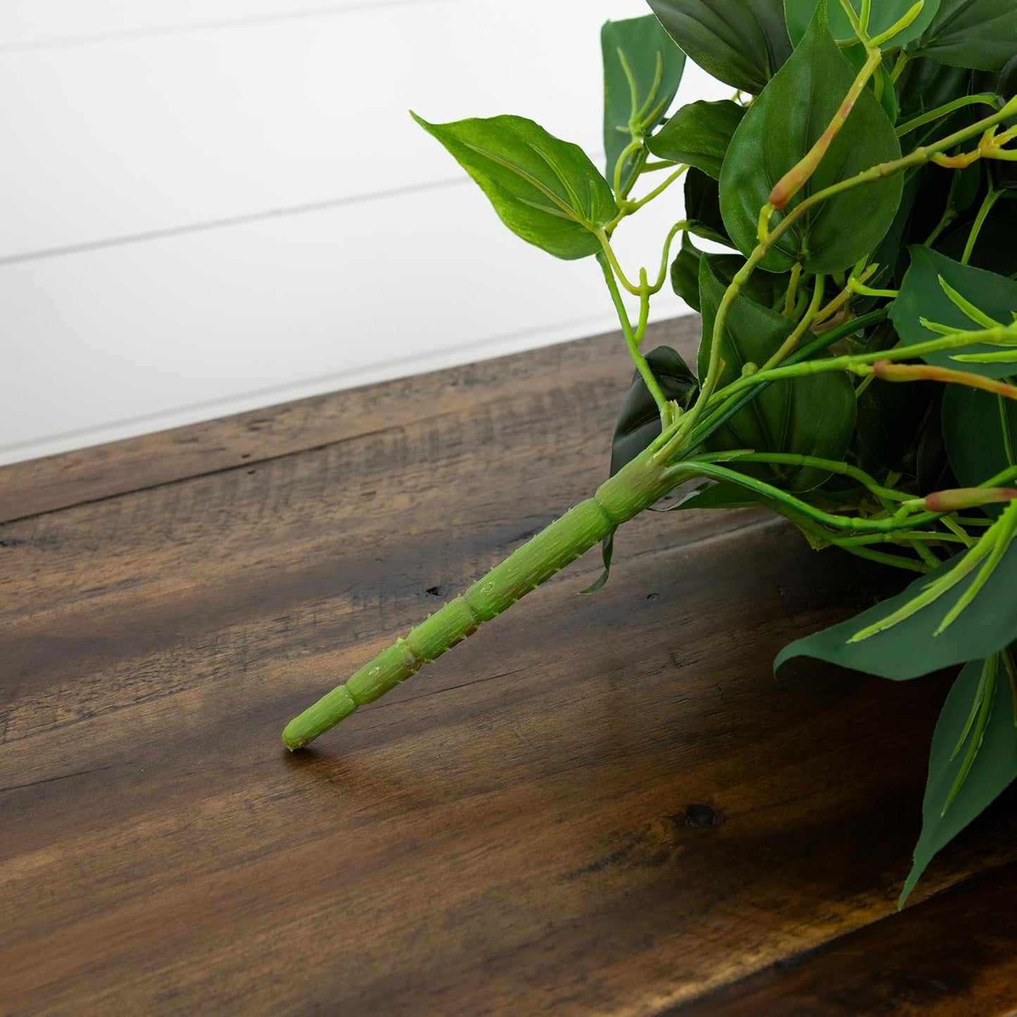 Nearly Natural 32-Inch UV Resistant Artificial Philodendron Hanging Plant Set of 2, Lifelike Greenery for Indoor and Outdoor Décor