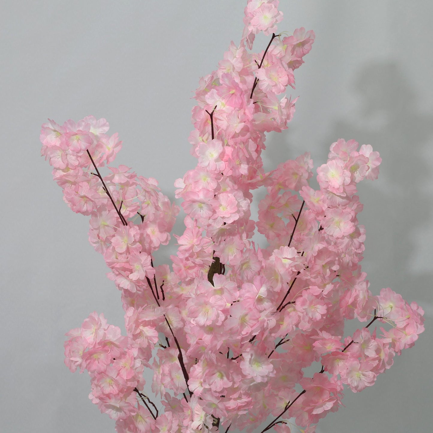 120cm Potted Pink Cherry Blossom Tree Artificial Flowers Plant