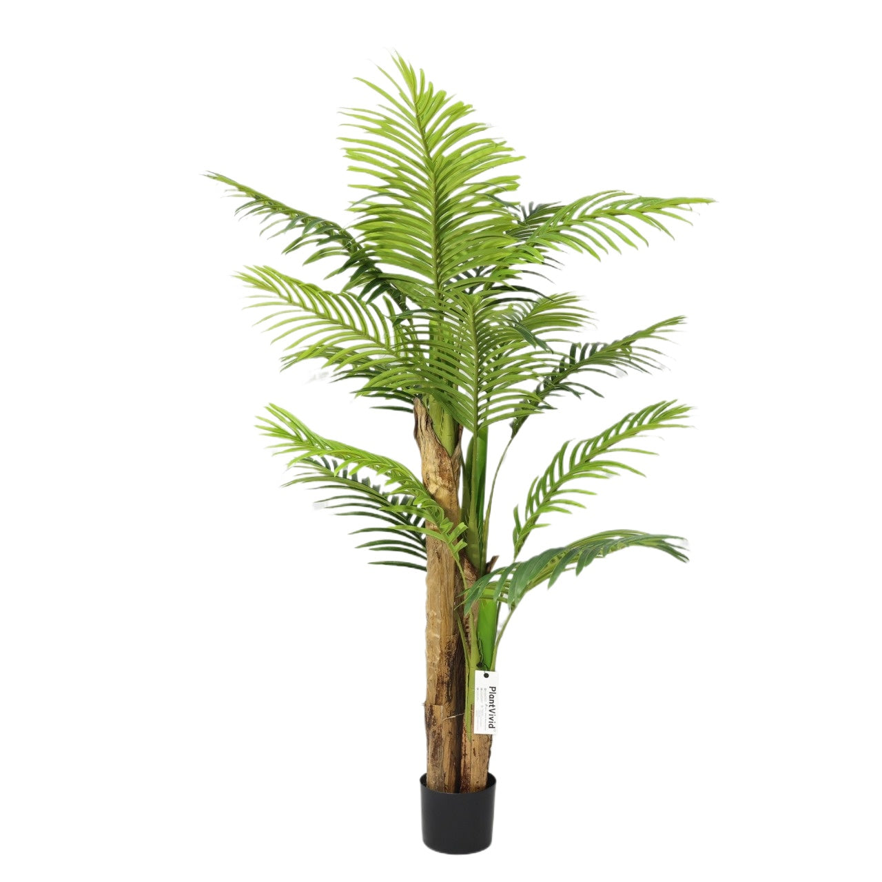 150cm Artificial Plant 3 Stem Areca Palm Artificial Plant UV-Resistant Tropical Plant