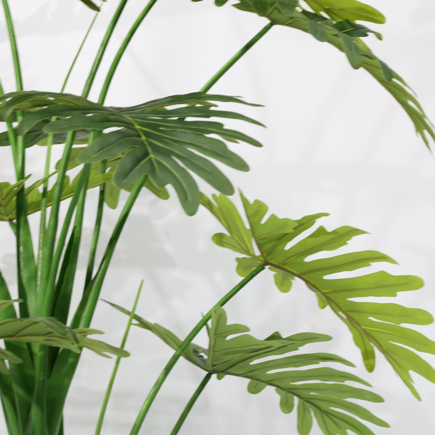 180cm Tropical Plastic Leaves tree Artificial Taro Leaf Potted Plant