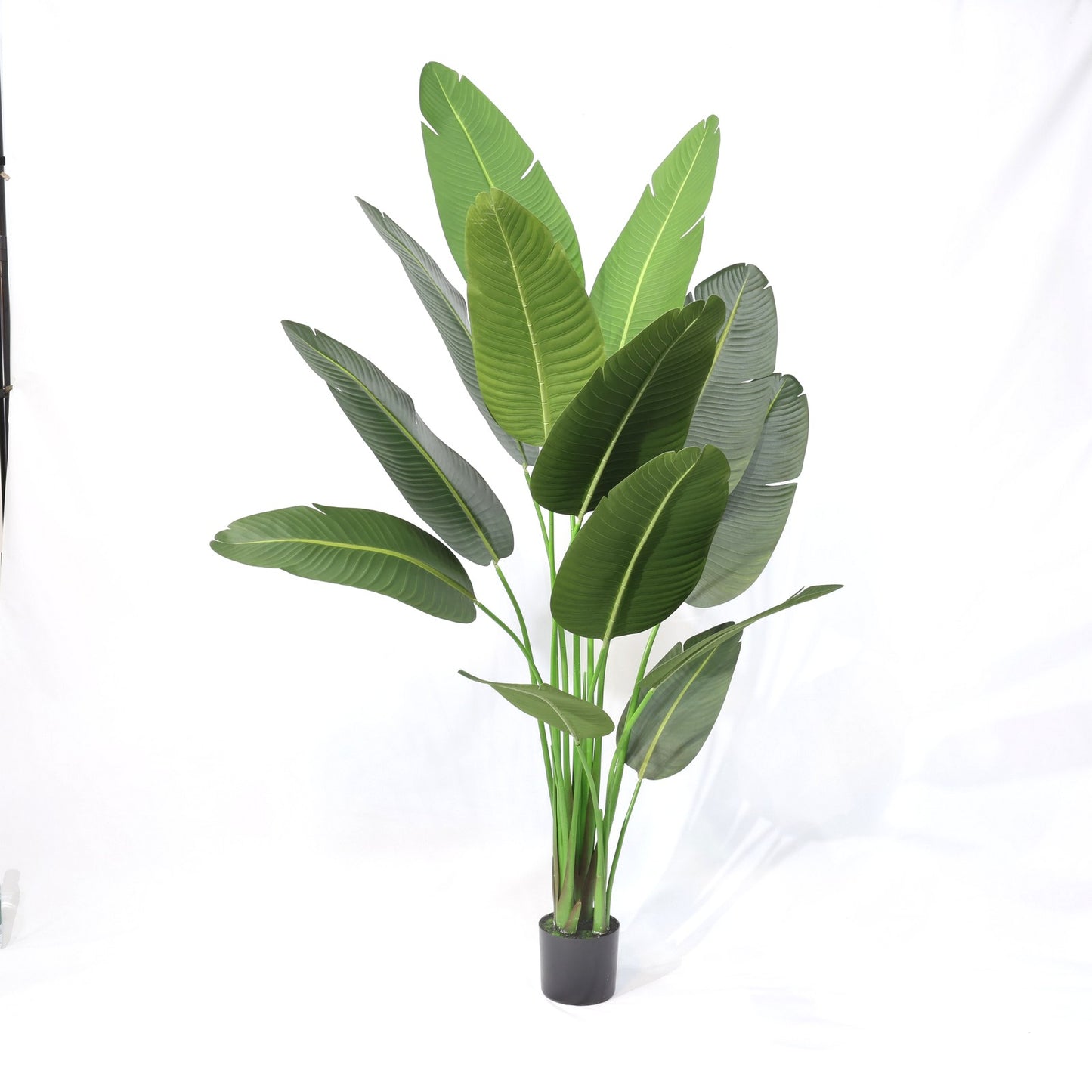 210cm Tropical Faux Leaf Detachable Artificial Travelers Palm Plant