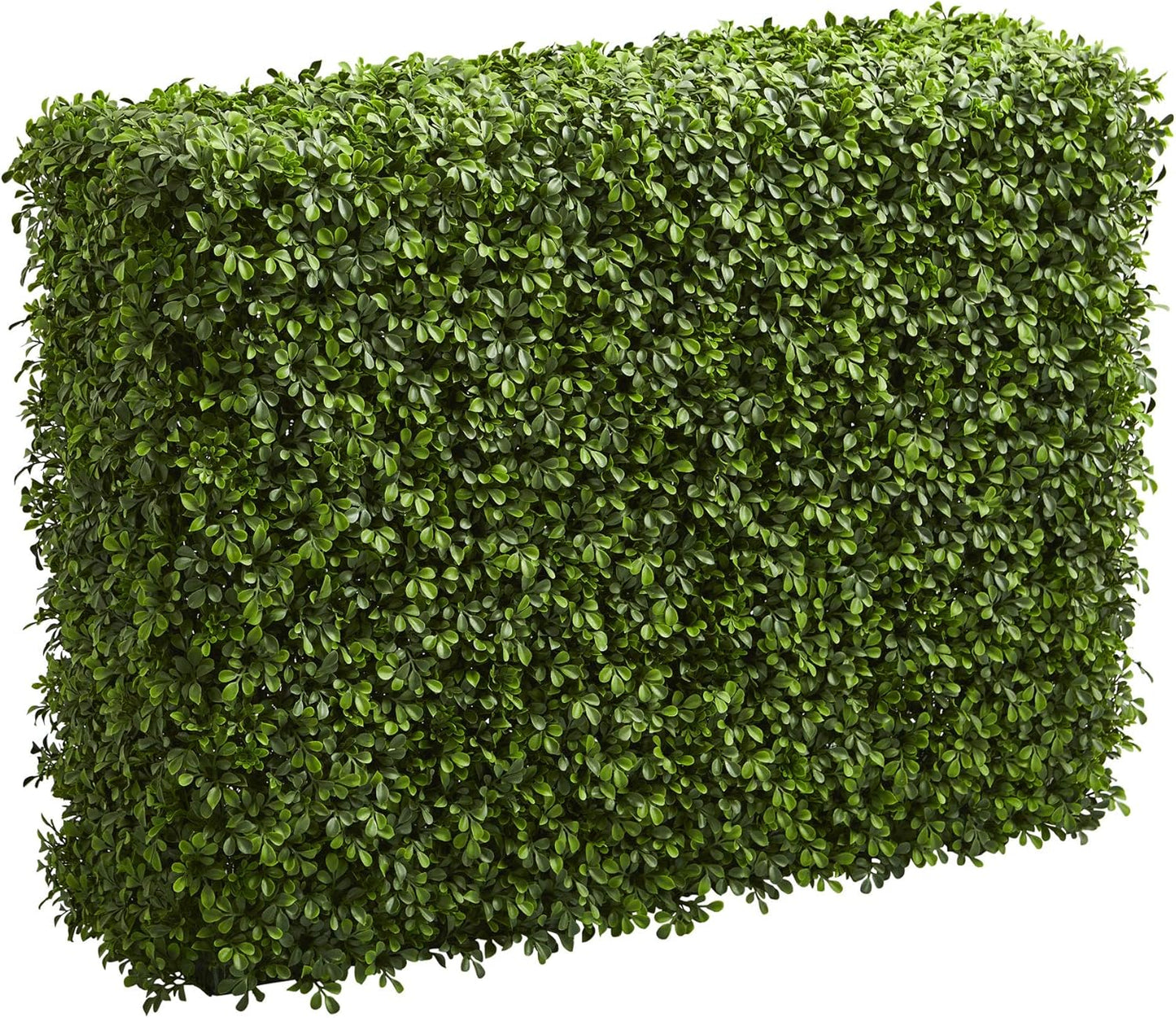 39” Boxwood Artificial Hedge (Indoor/Outdoor) Silk Plants Green