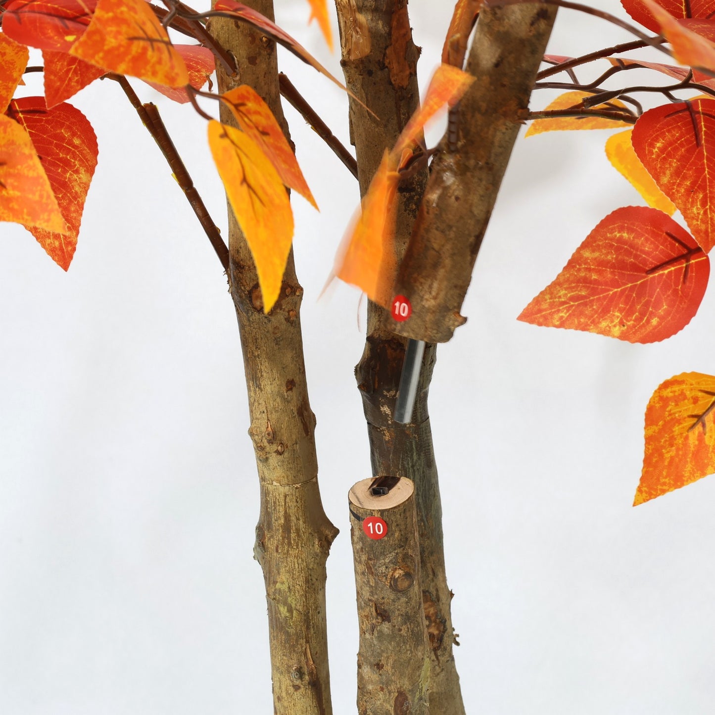 190cm Detachable Artificial Tree Yellow leaves Artificial Eucalyptus Tree