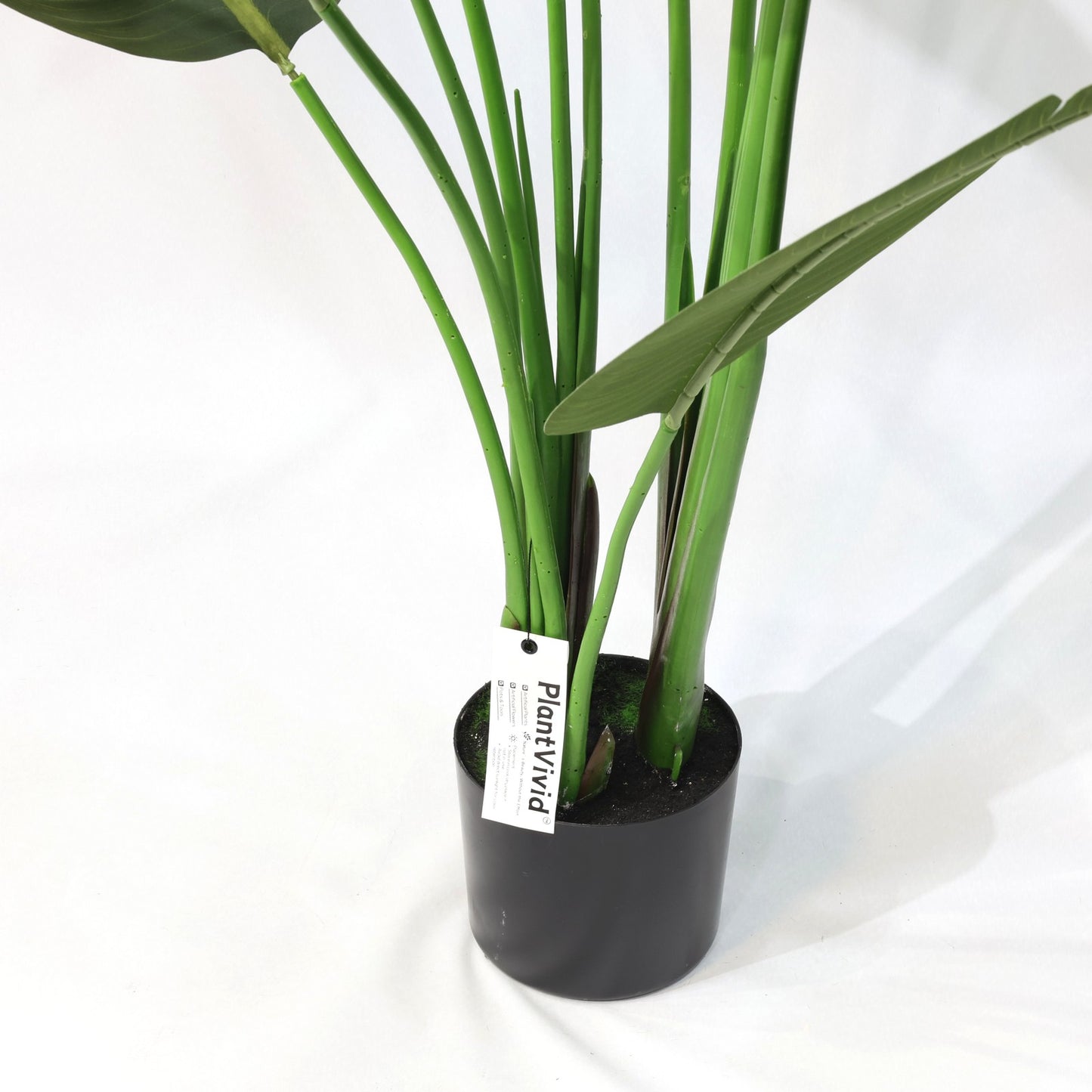 210cm Tropical Faux Leaf Detachable Artificial Travelers Palm Plant