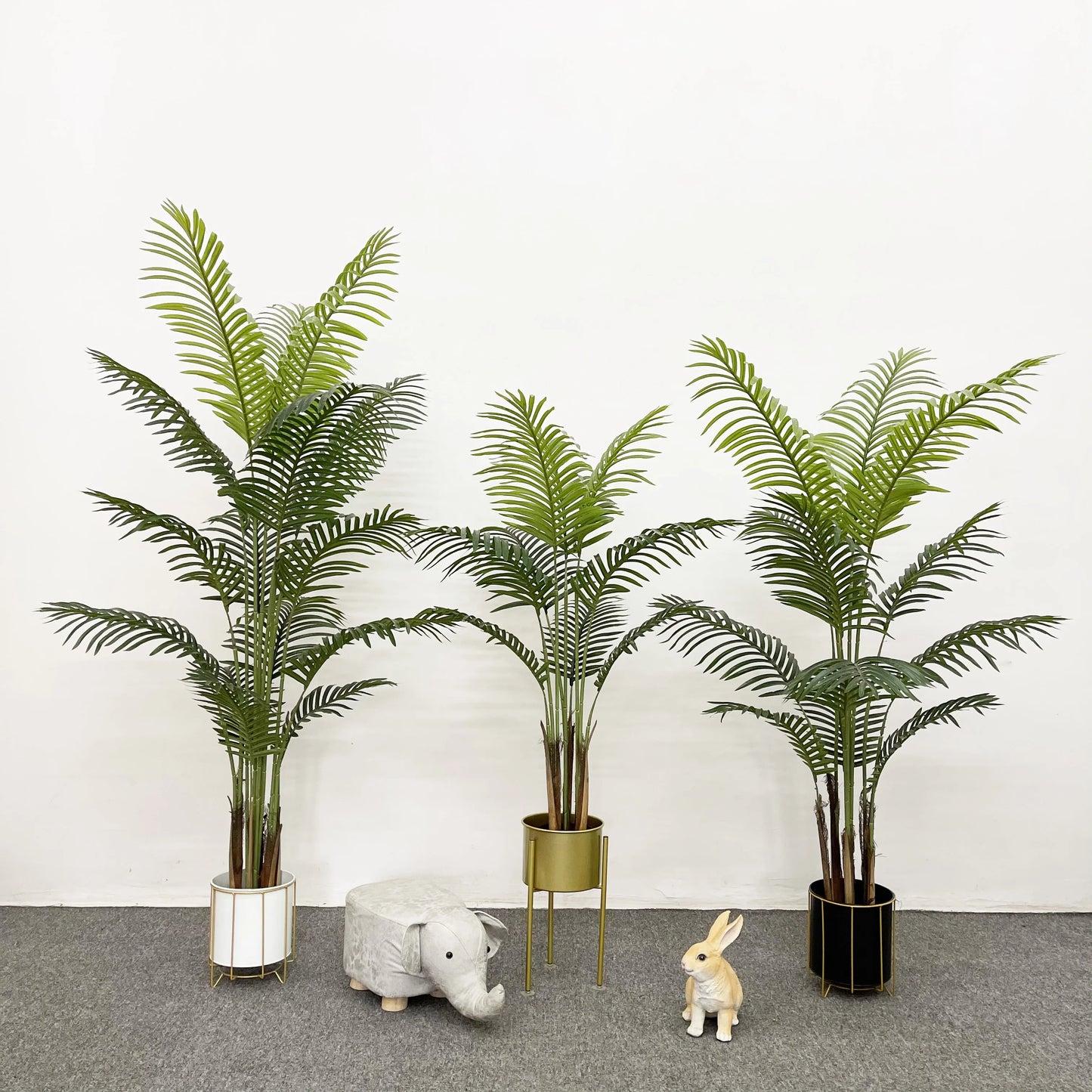 Artifical Bonsai Tree Indoor Decorative Plants Natural Touch Potted Artificial Palm Tree No50