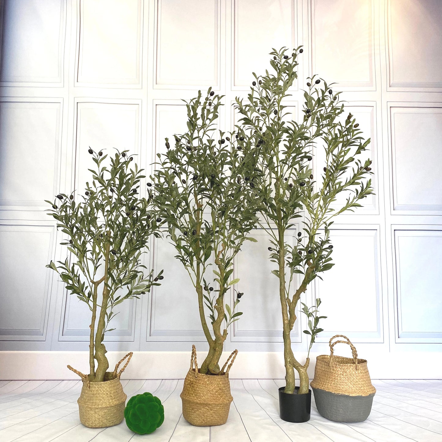 Home Garden Decoration Faux Plants Artificial Collapsible Olive Tree simulation Plant No50