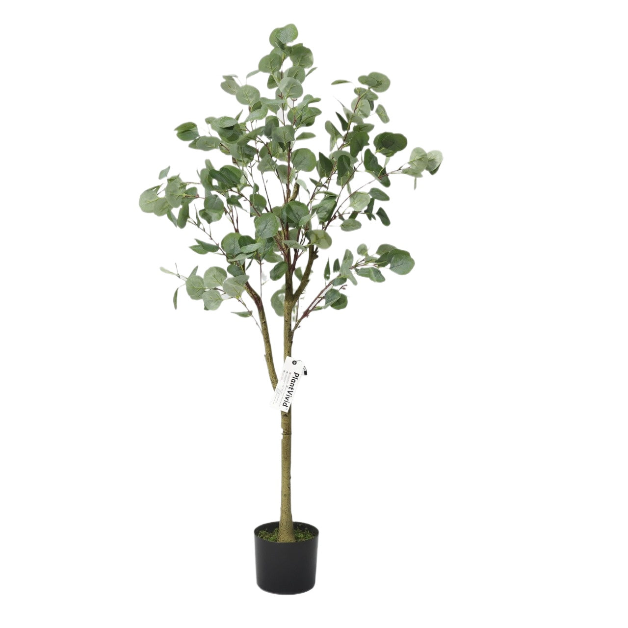 120cm Detachable Faux Plant Fresh Green Artificial Eucalyptus Tree