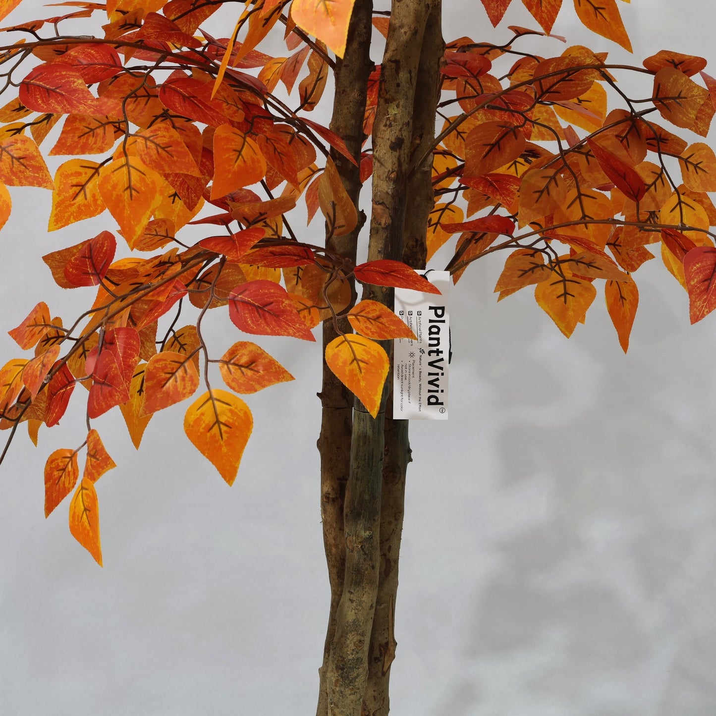 190cm Detachable Artificial Tree Yellow leaves Artificial Eucalyptus Tree