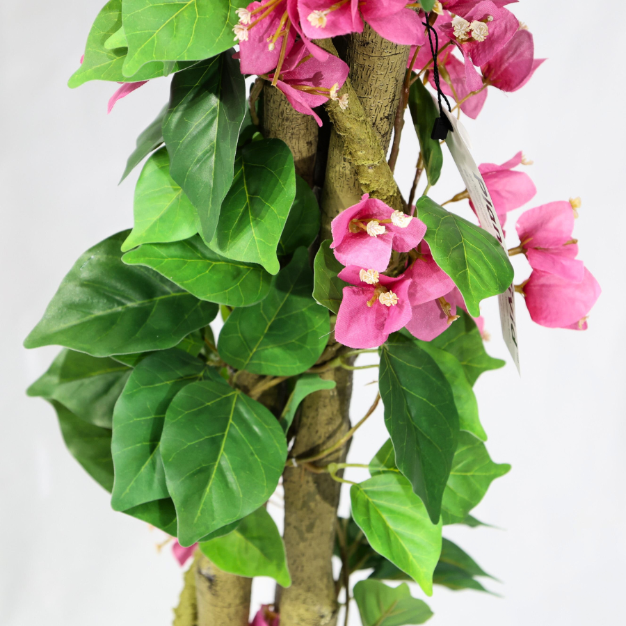 180cm Plastic Flower Red Potted Artificial Bougainvillea Plant