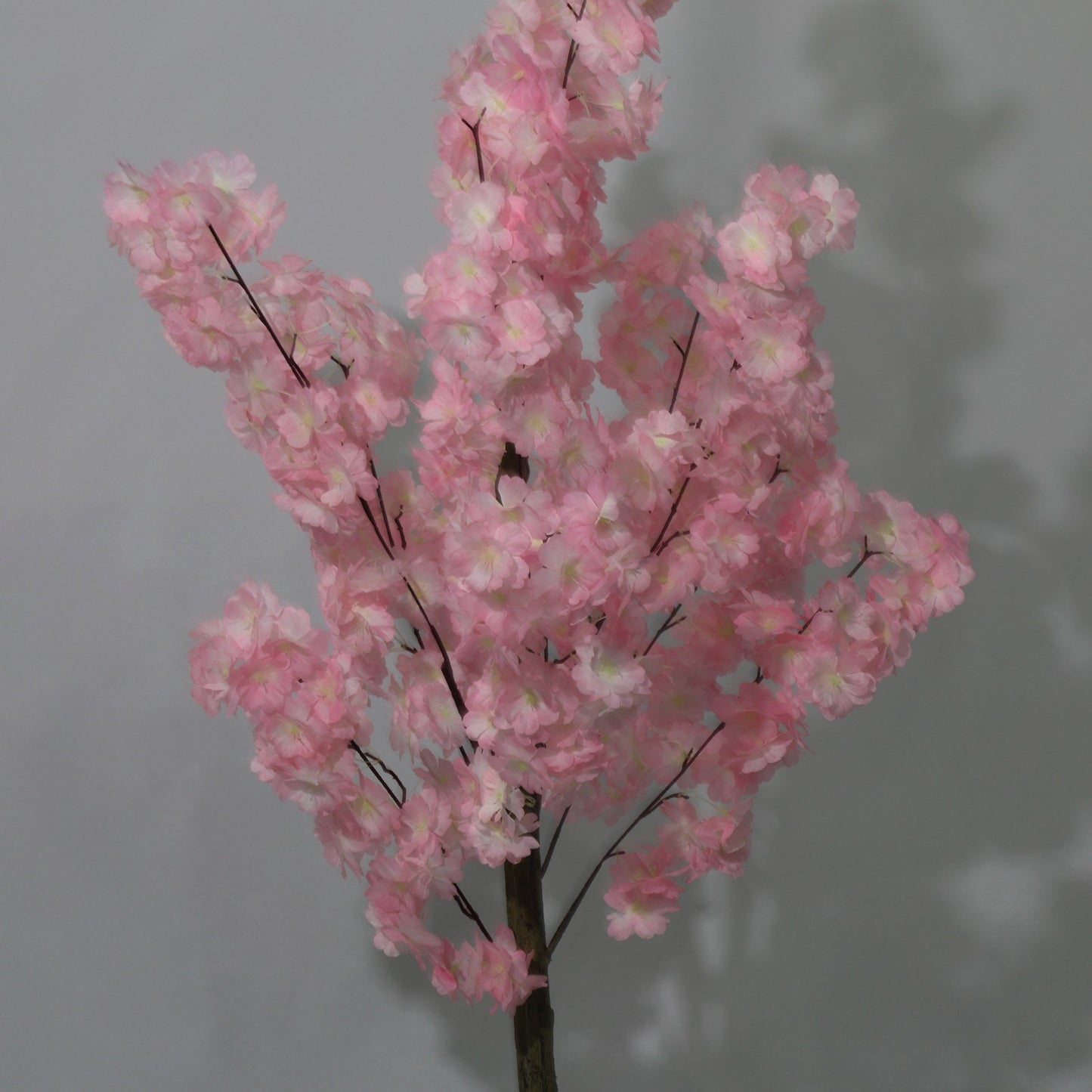 120cm Potted Pink Cherry Blossom Tree Artificial Flowers Plant
