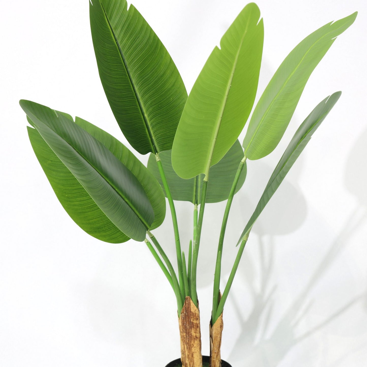 80cm Tropical fake Tree Large Leaf Artificial Travelers Palm Plant