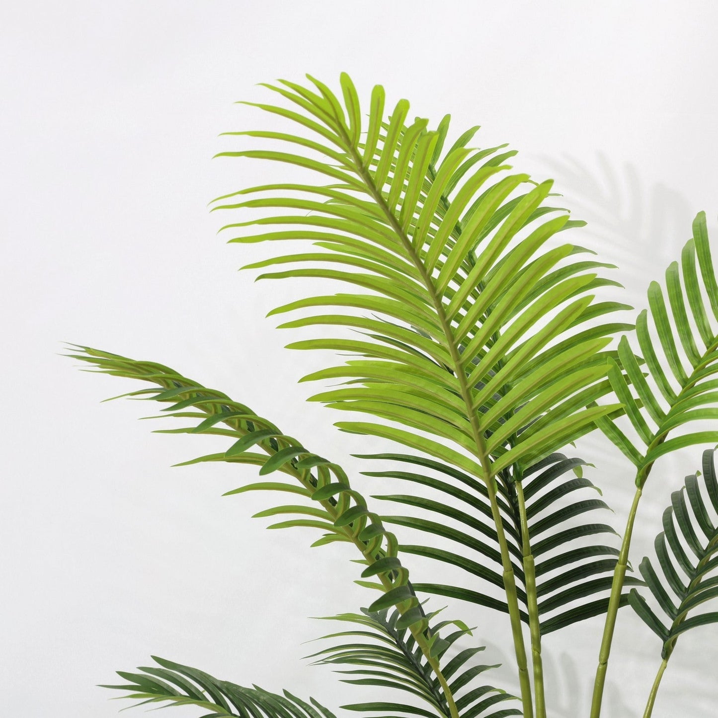 Τεχνητός Φοίνικας Areca 120cm με 9 Πράσινα Φύλλα, Ψεύτικο Φυτό Τροπική Διακόσμηση, Γραφείο, Σπίτι,