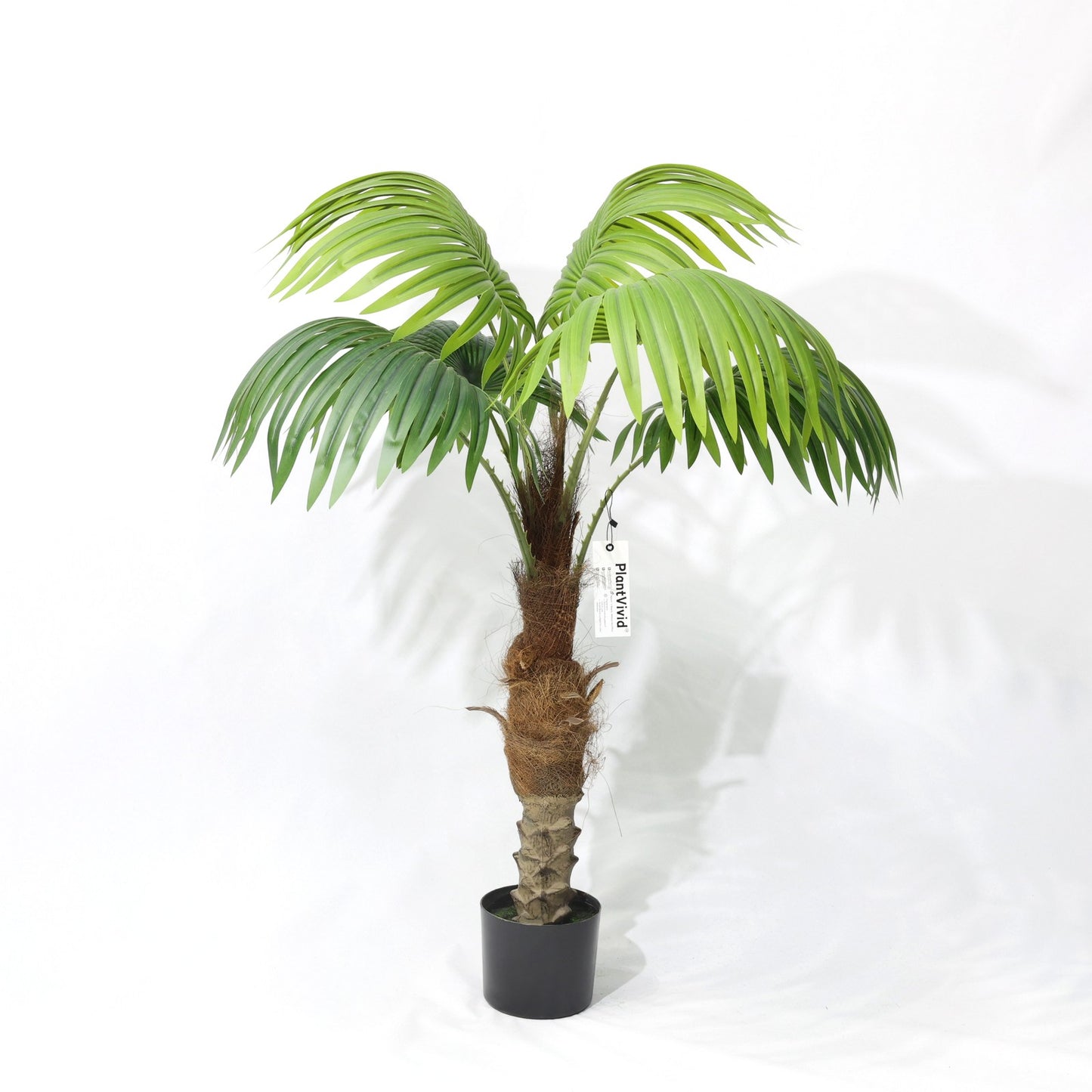 120cm Faux Potted Tree Tropical Palm Tree Detachable Artificial Plant