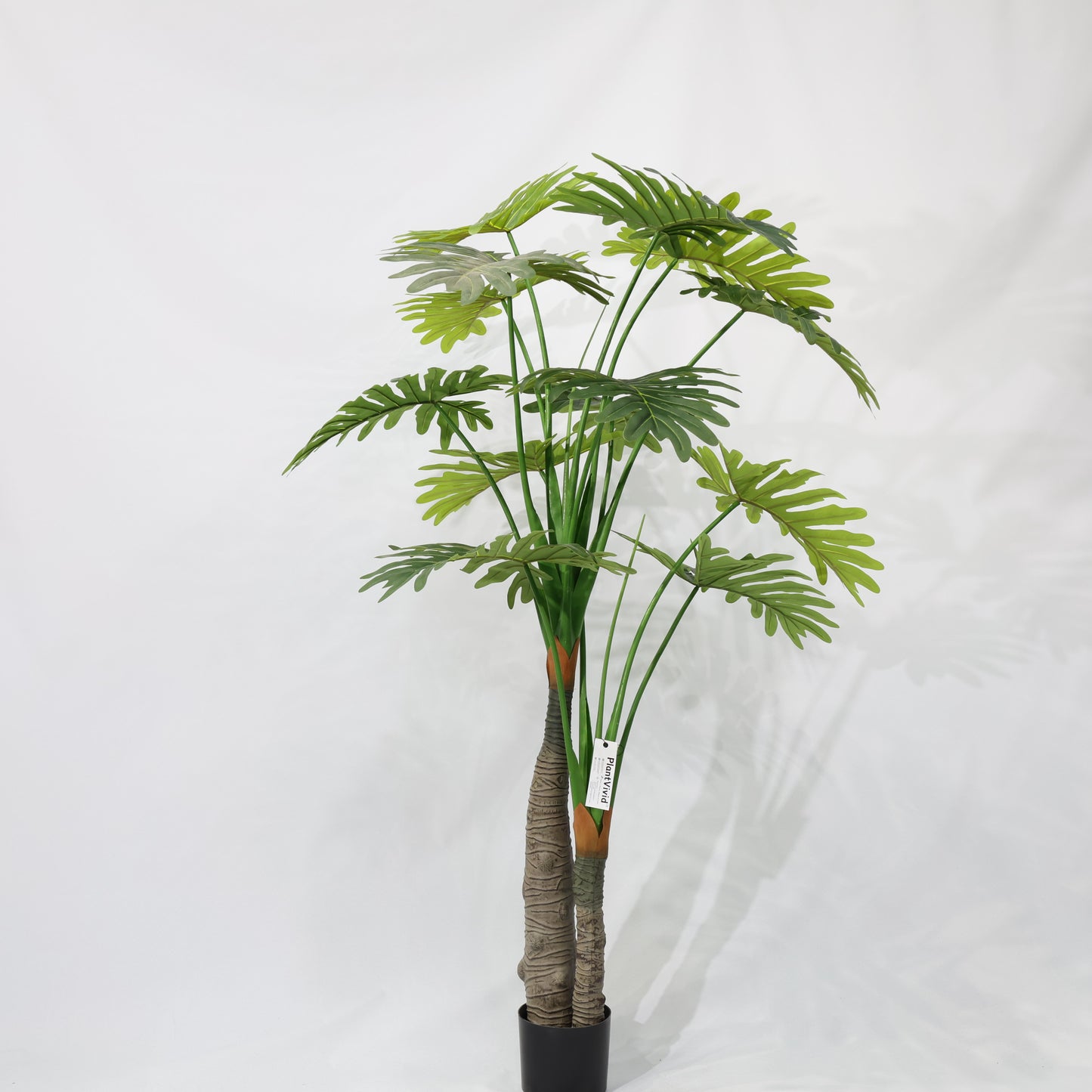 180cm Tropical Plastic Leaves tree Artificial Taro Leaf Potted Plant