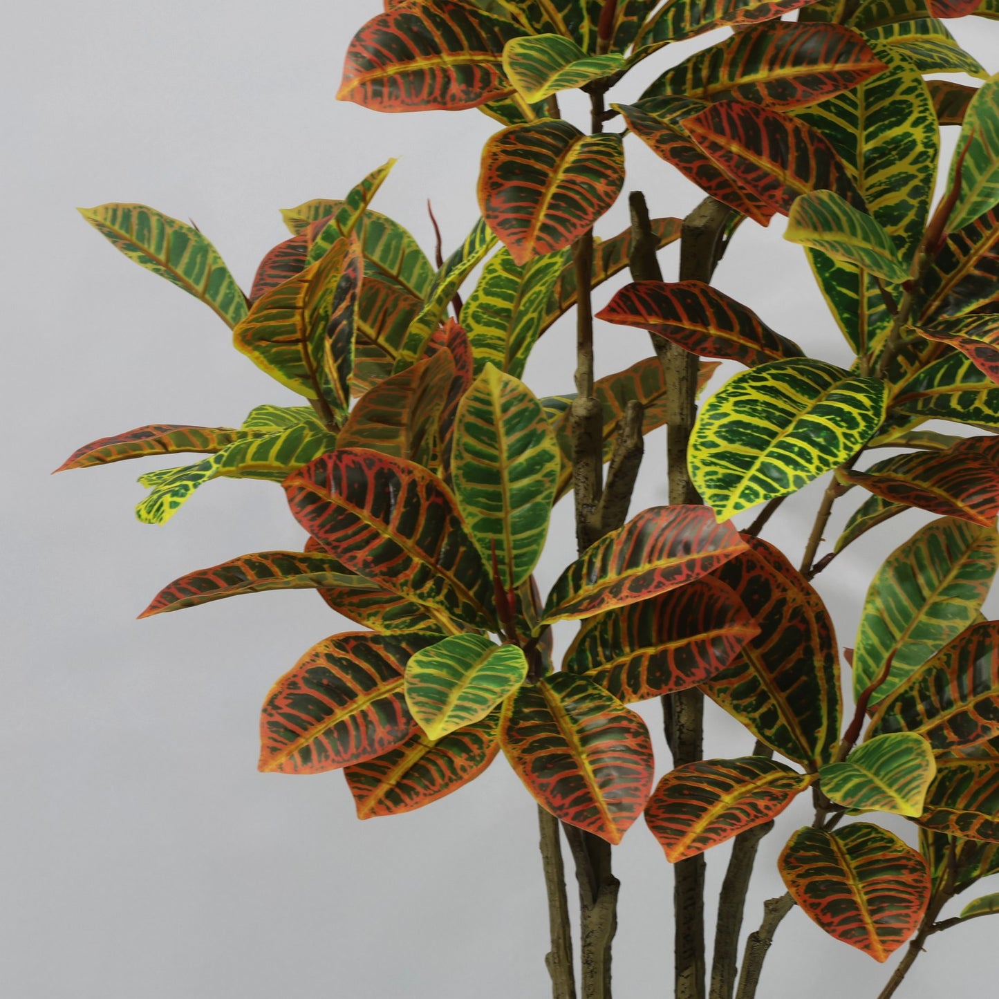 160cm Artificial Plant Colorful Variegated Leaves potted fake tree