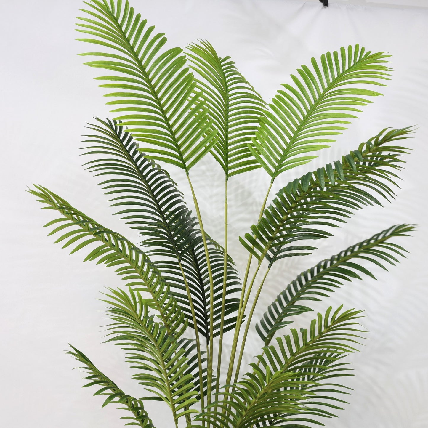 210cm Lush Artificial Areca Palm Plant UV-Resistant 18 leaves Tropical Decor