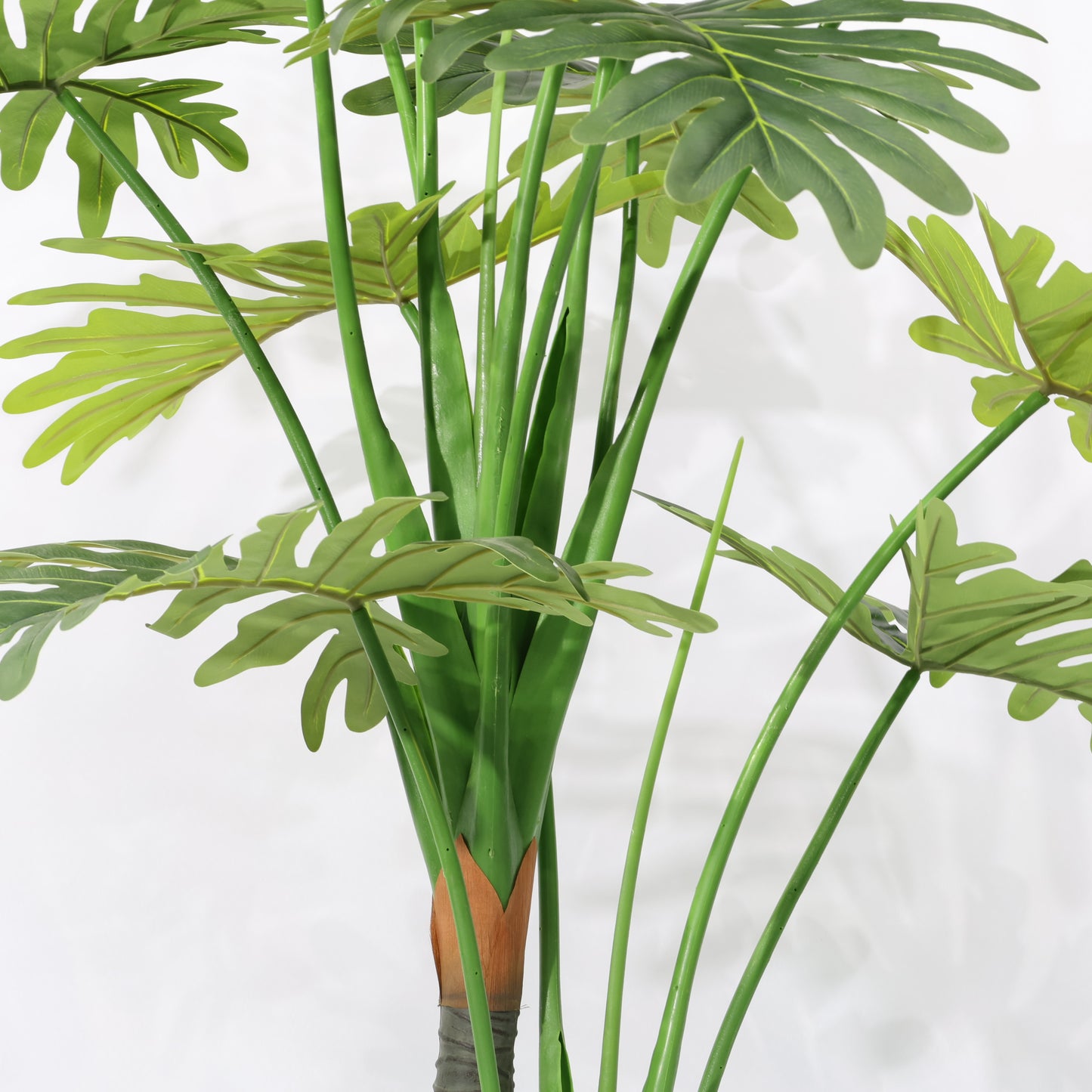 180cm Tropical Plastic Leaves tree Artificial Taro Leaf Potted Plant