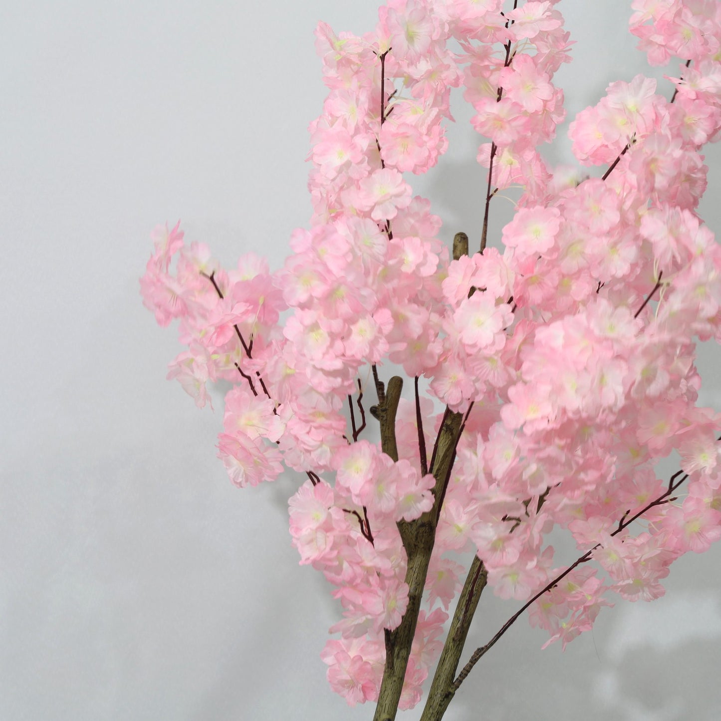 120cm Potted Pink Cherry Blossom Tree Artificial Flowers Plant