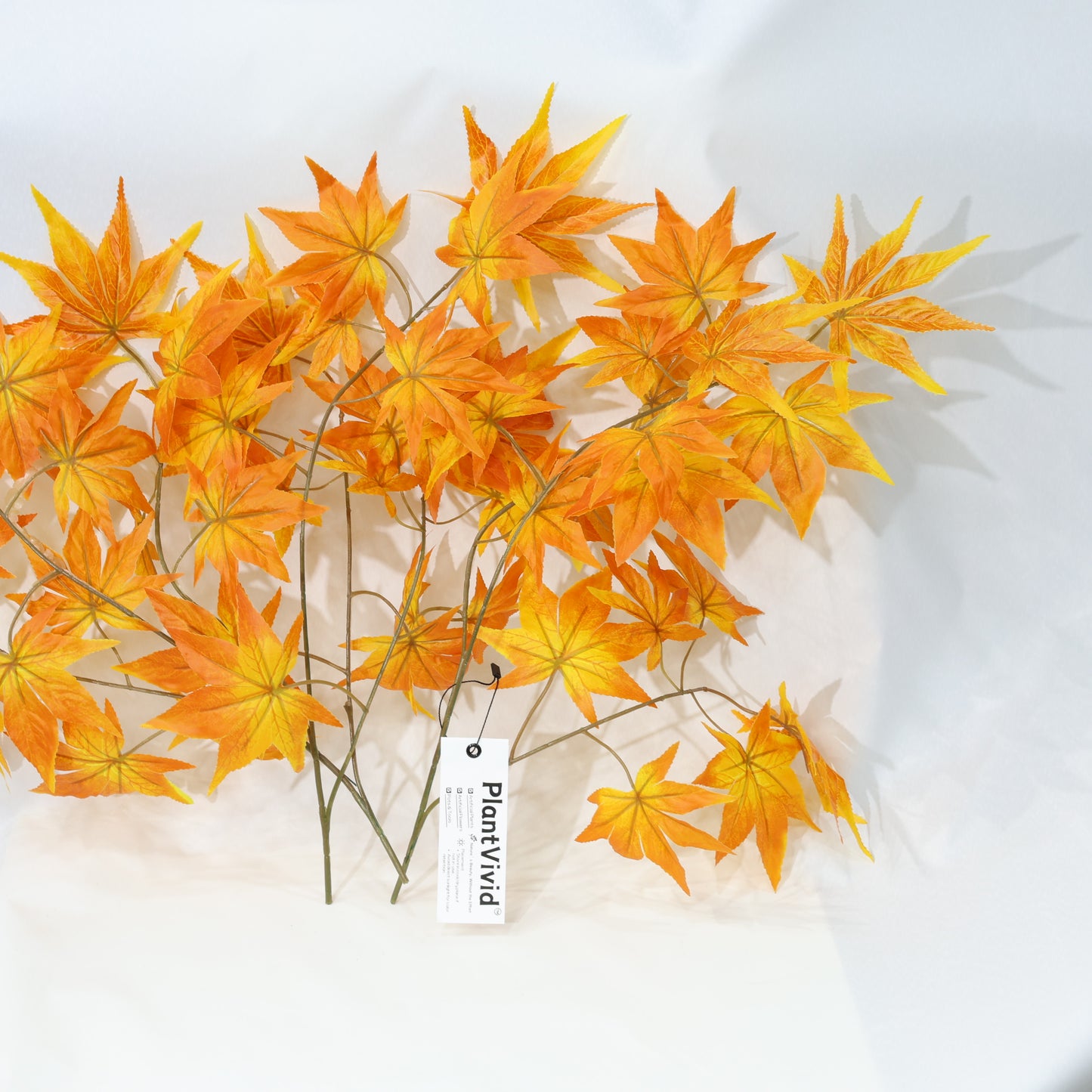 3 Pcs 65cm artificial plant Green maple leaf plants indoor decoration