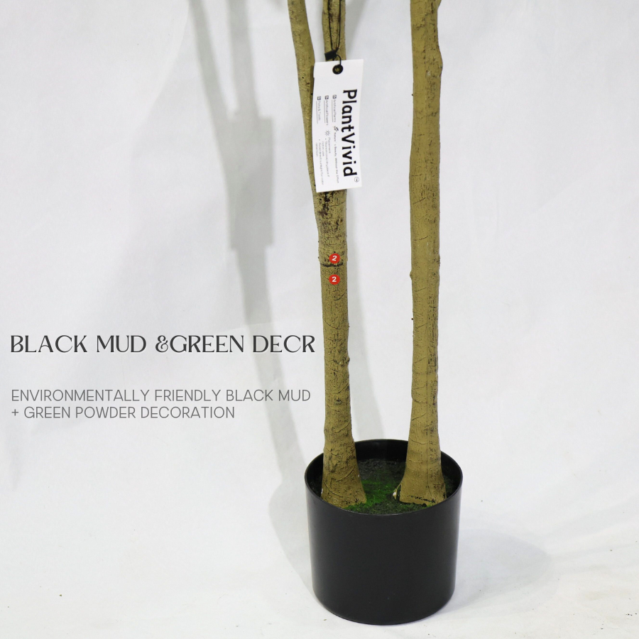 180cm Green Tall Faux Tree Artificial Olive Tree Fake Plant with Pot