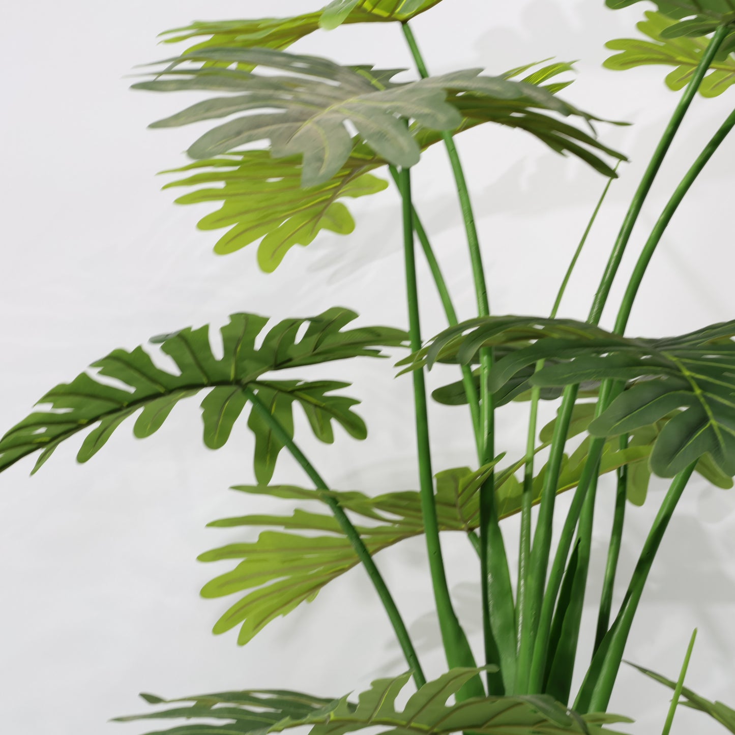 180cm Tropical Plastic Leaves tree Artificial Taro Leaf Potted Plant