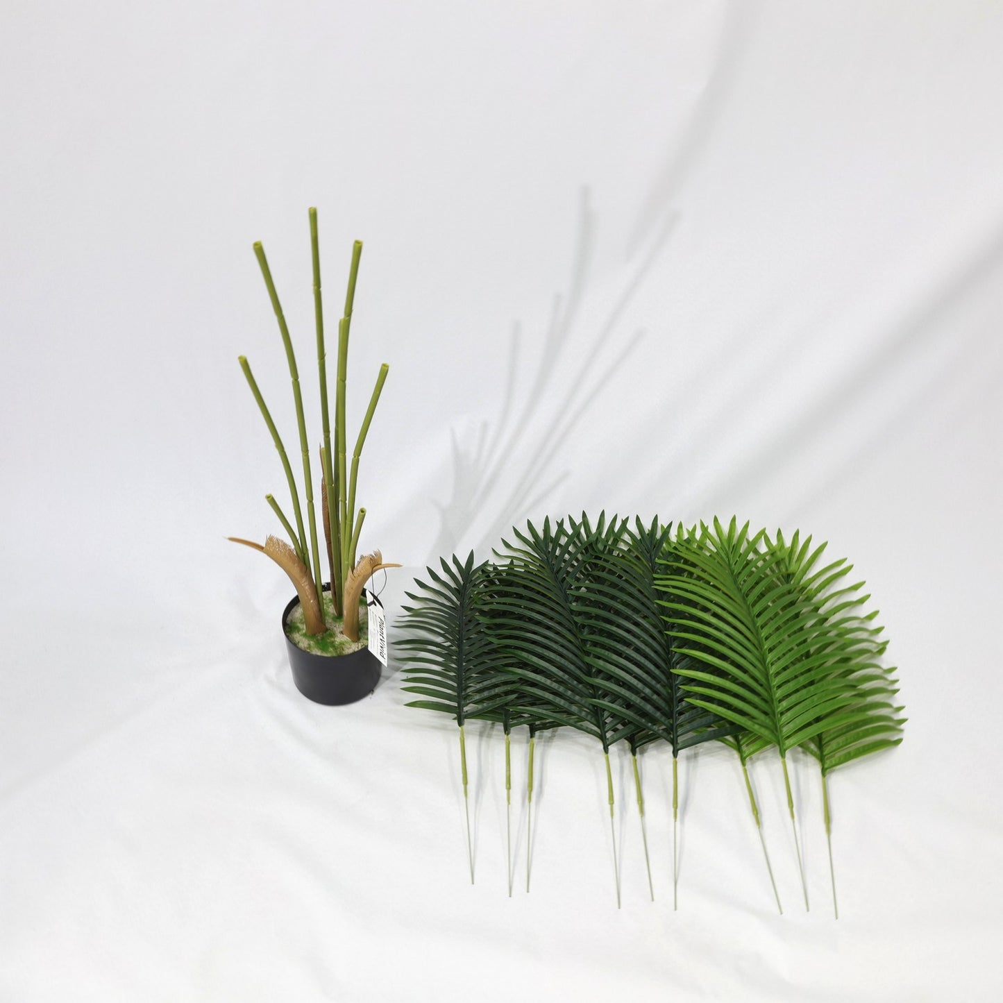 120cm Artificial Tree Areca Palm Plant Fake tree 9 leaves for decoration