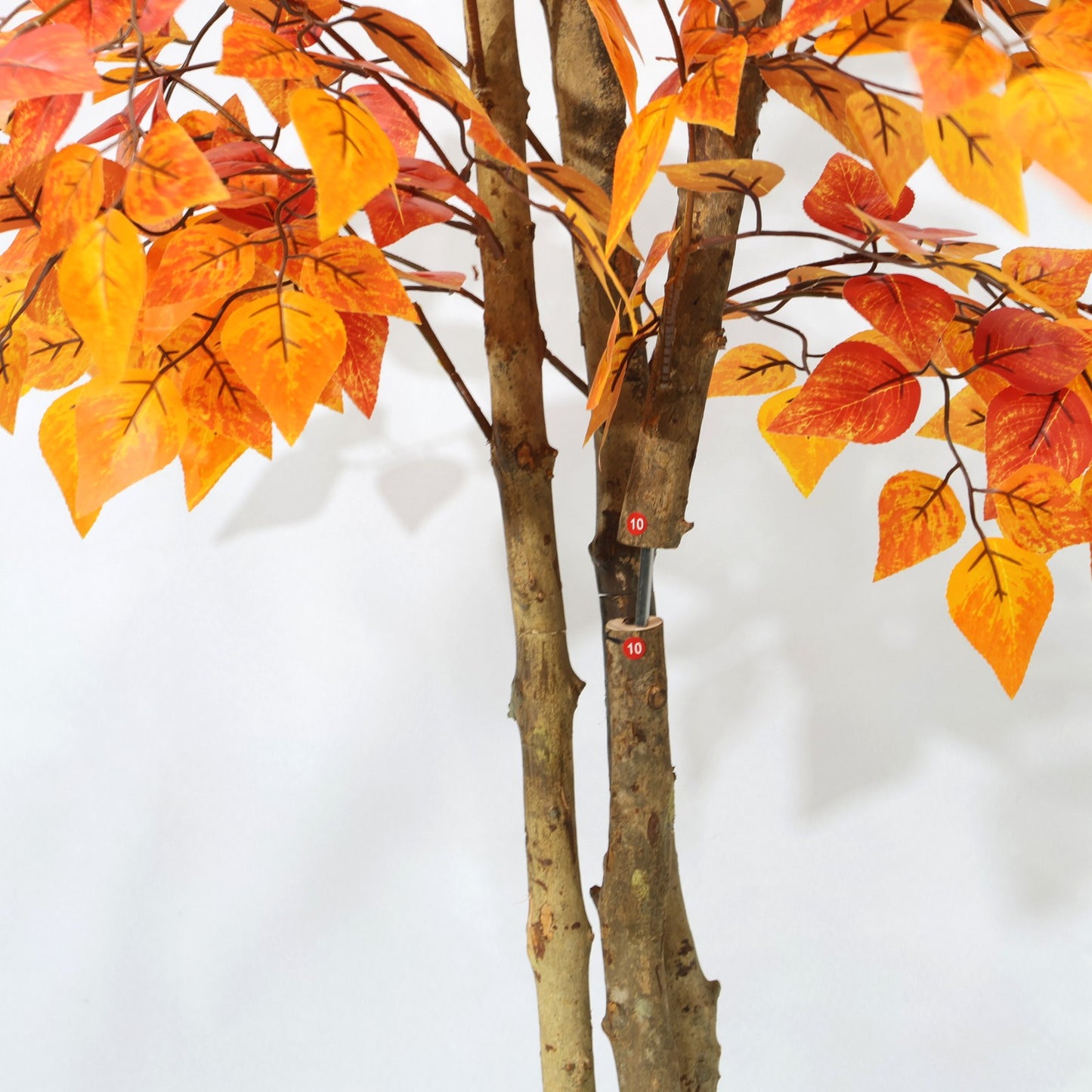 190cm Detachable Artificial Tree Yellow leaves Artificial Eucalyptus Tree