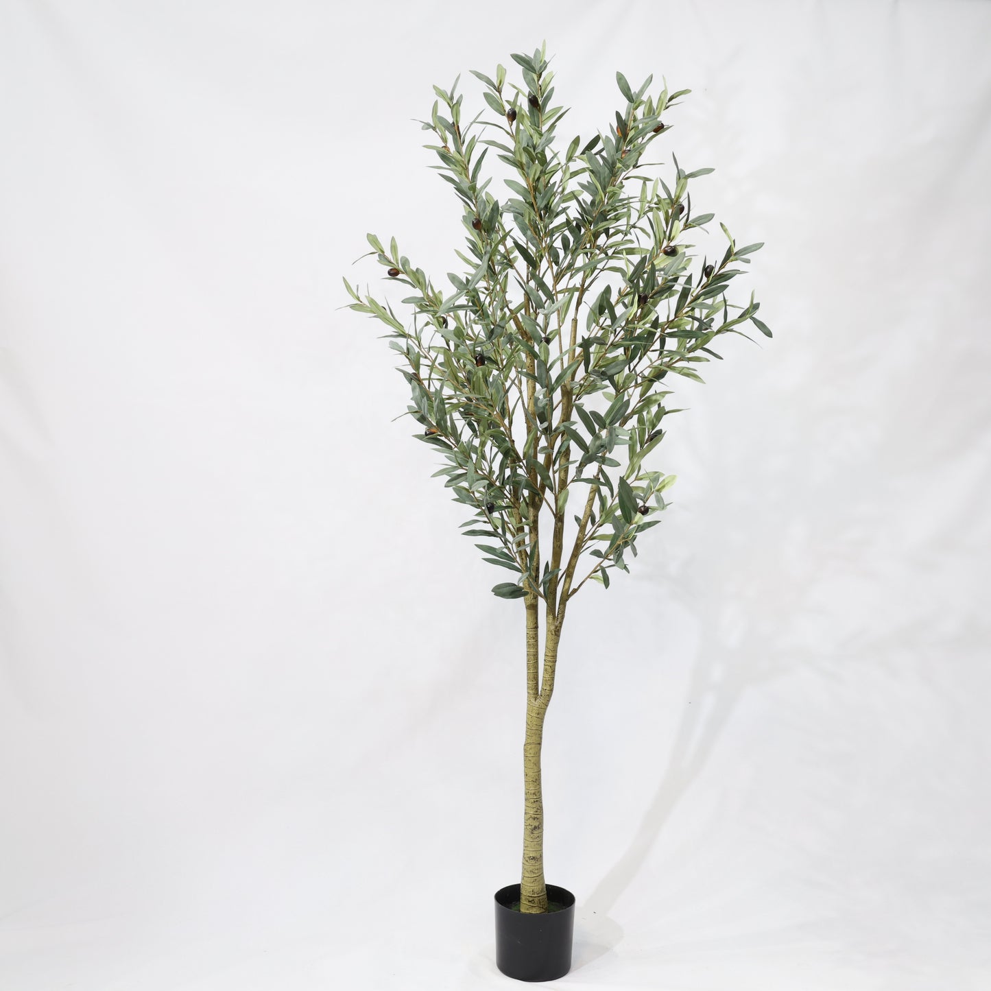 180cm Detachable Artificial Olive Tree Faux Green lifelike tree with fruit
