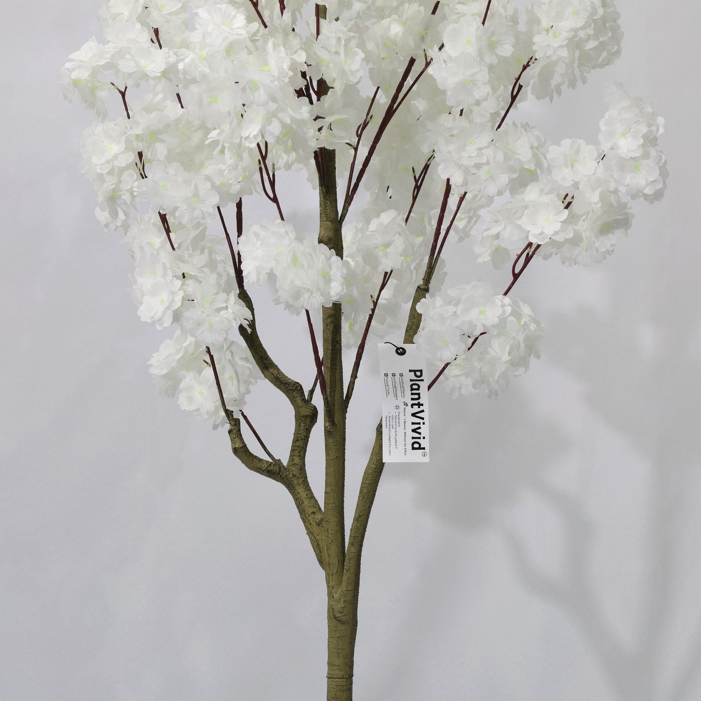 190cm Artificial white Cherry Blossom Tree Detachable Faux Plant