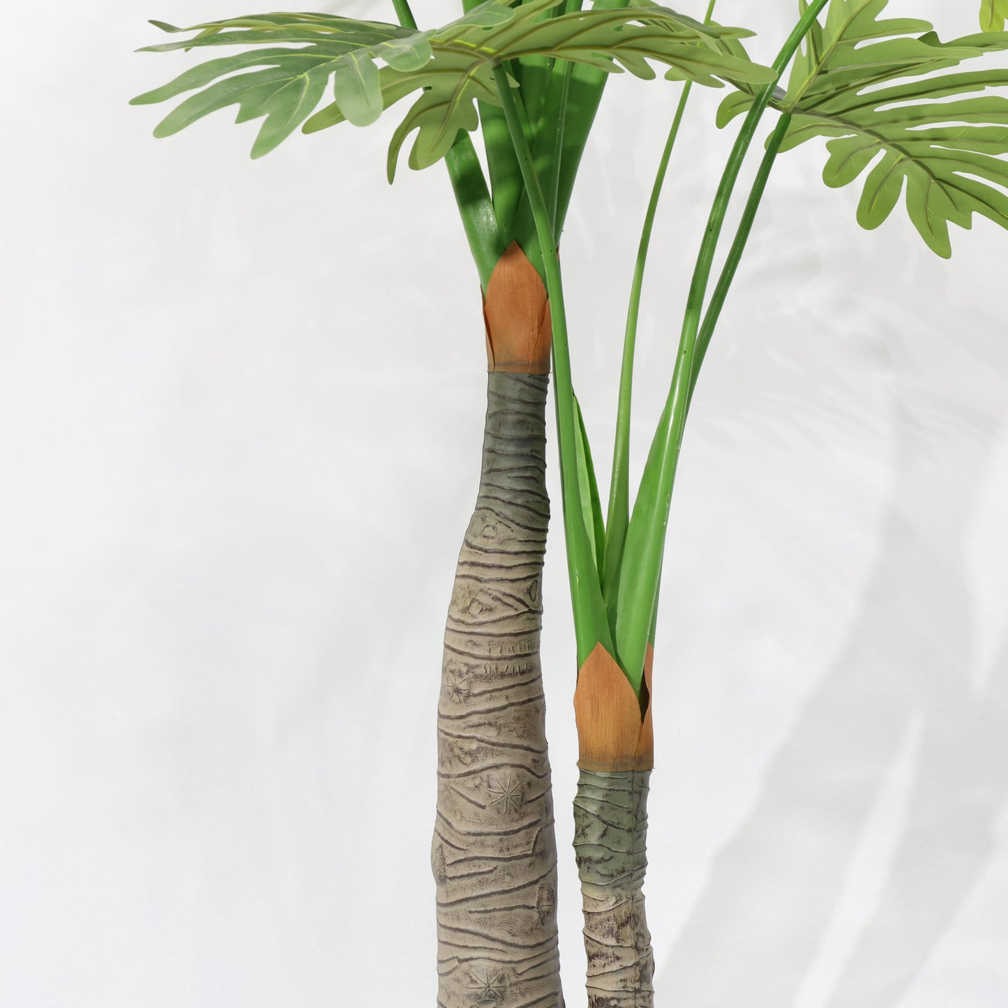 180cm Tropical Plastic Leaves tree Artificial Taro Leaf Potted Plant