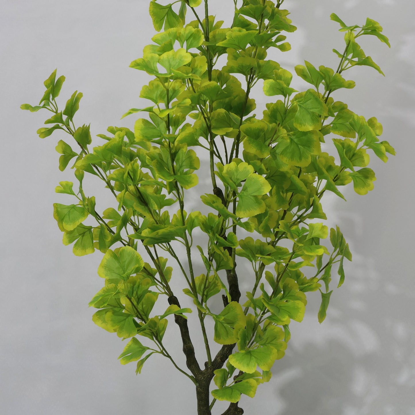 150cm Green Potted Artificial Ginkgo Plant Green leaves Lifelike