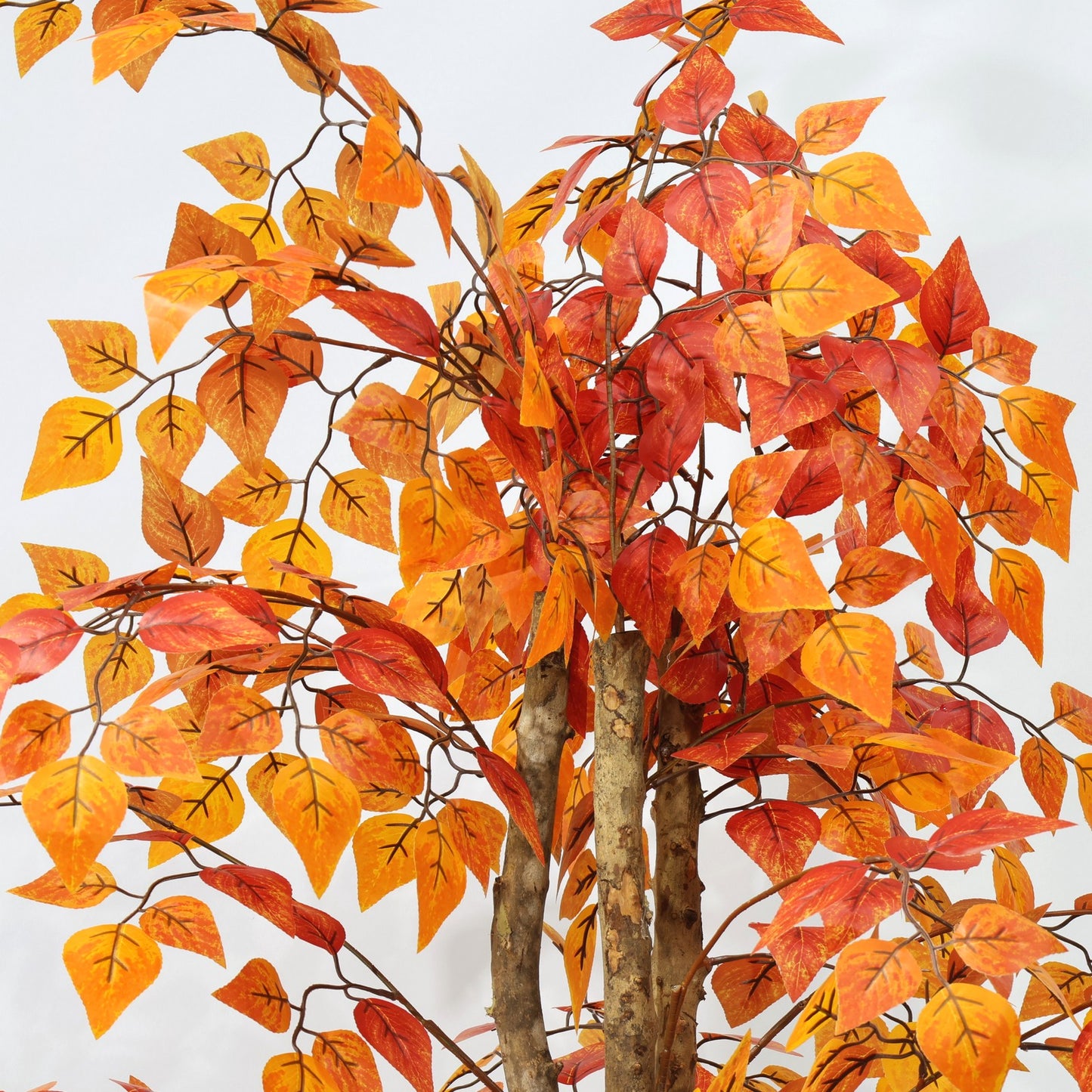 190cm Detachable Artificial Tree Yellow leaves Artificial Eucalyptus Tree