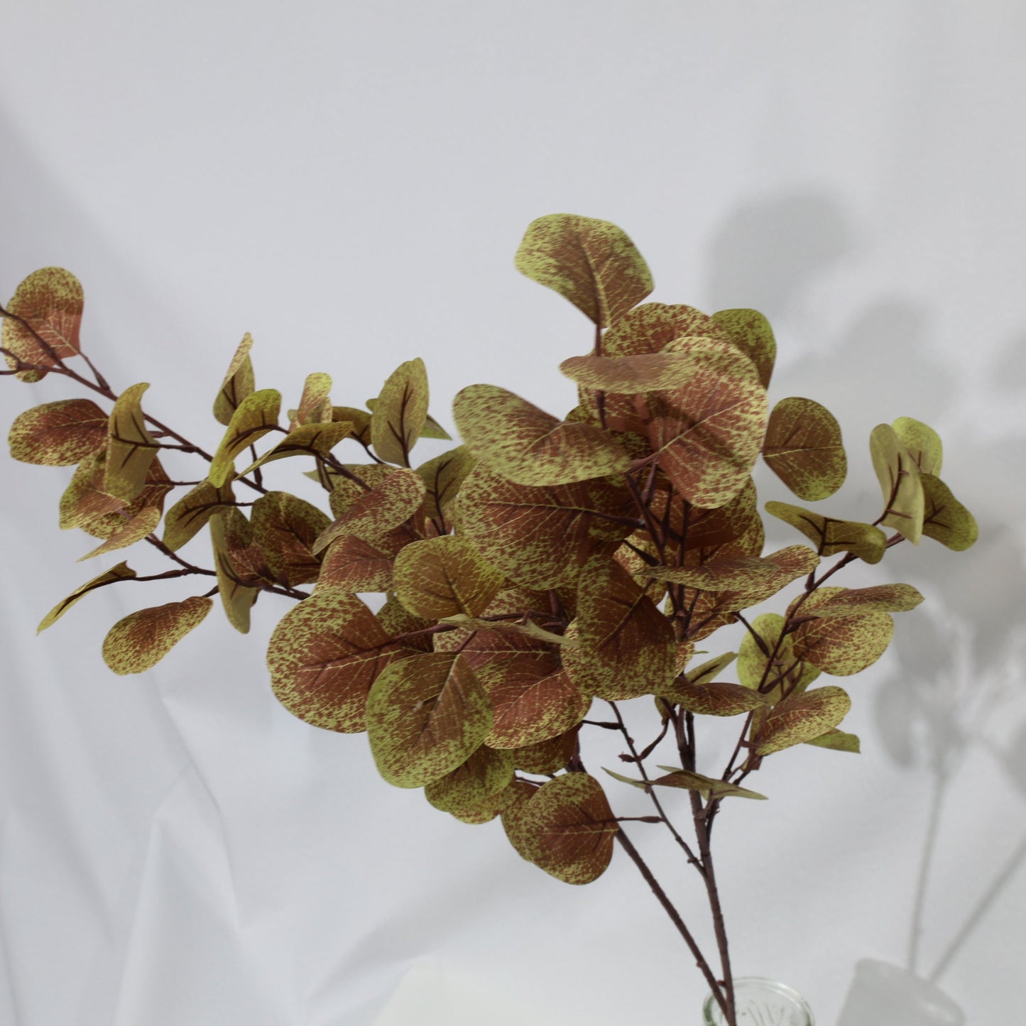 2 Pcs 90cm Yellow Artificial Eucalyptus Branches Wedding Arrangements