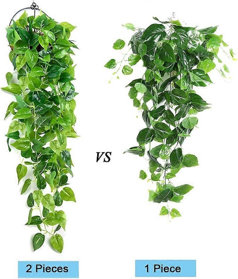 Artificial Plant 3 Pieces Hanging Artificial Plants 90cm Fake