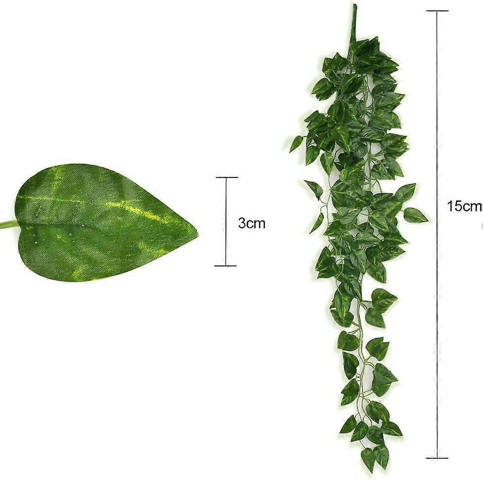 Artificial Plant 3 Pieces Hanging Artificial Plants 90cm Fake