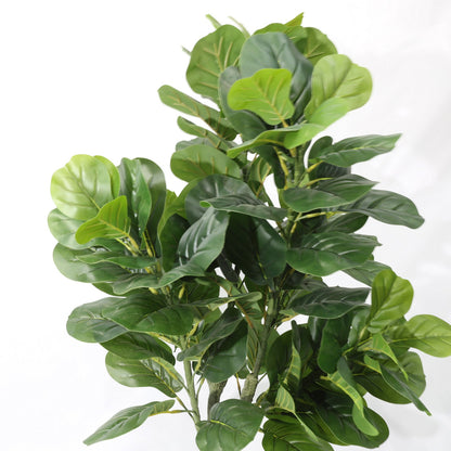 150cm Green Artificial tree Potted Fiddle Leaf Fig like real Potted Plant