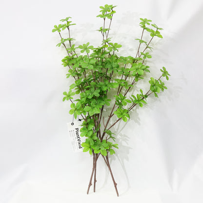 3 Pcs 76cm Artificial Hanging Bell Plants Lifelike Faux Greenery Indoor Decor